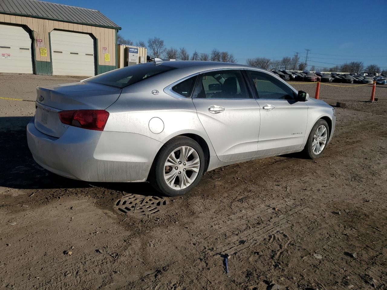 2014 Chevrolet Impala VIN 2G1125S35E9130073 Copart auction photo, front end damage thumbnail 3