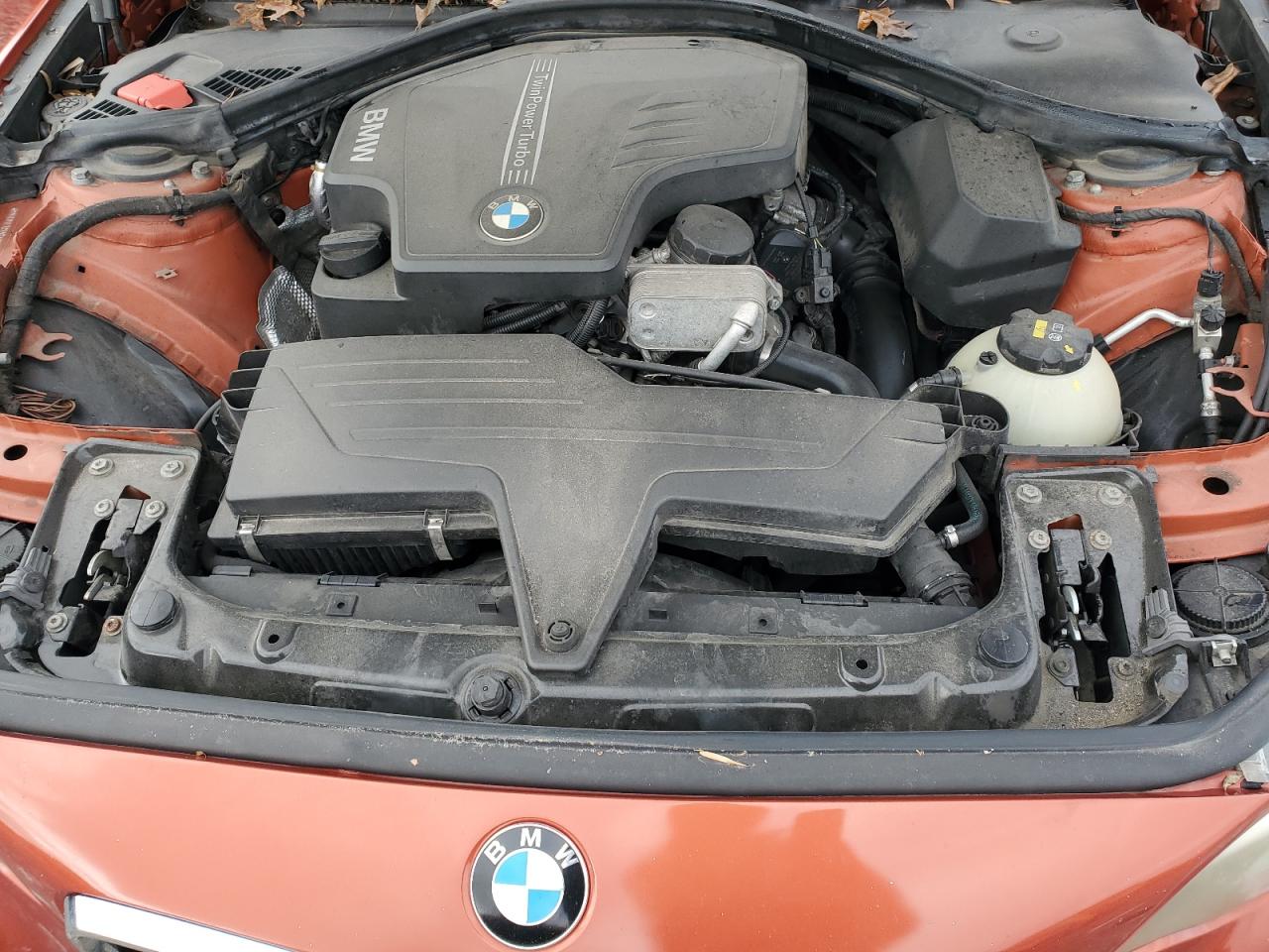 2015 BMW 2er VIN WBA1F7C5XFVX95442 Copart auction photo, all over damage thumbnail 11