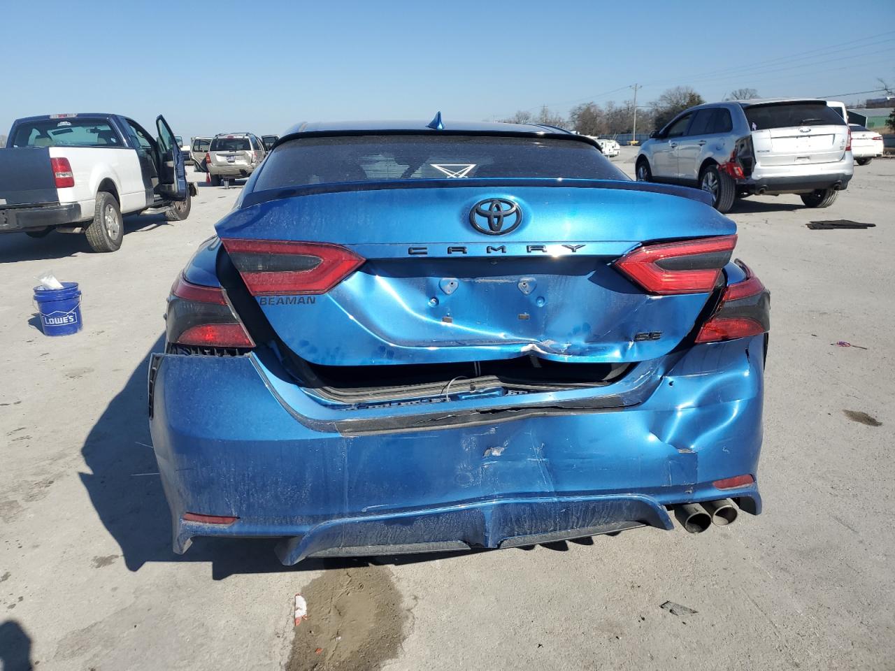 2019 Toyota Camry VIN 4T1B11HK8KU179977 Copart auction photo, all over damage thumbnail 6