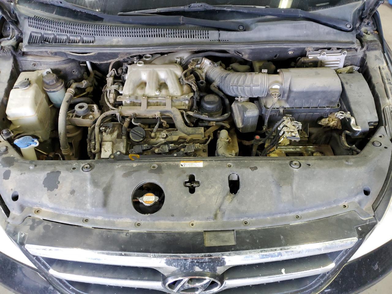 2008 Hyundai Entourage VIN KNDMC233086051923 Copart auction photo, vandalism / rear end damage thumbnail 12