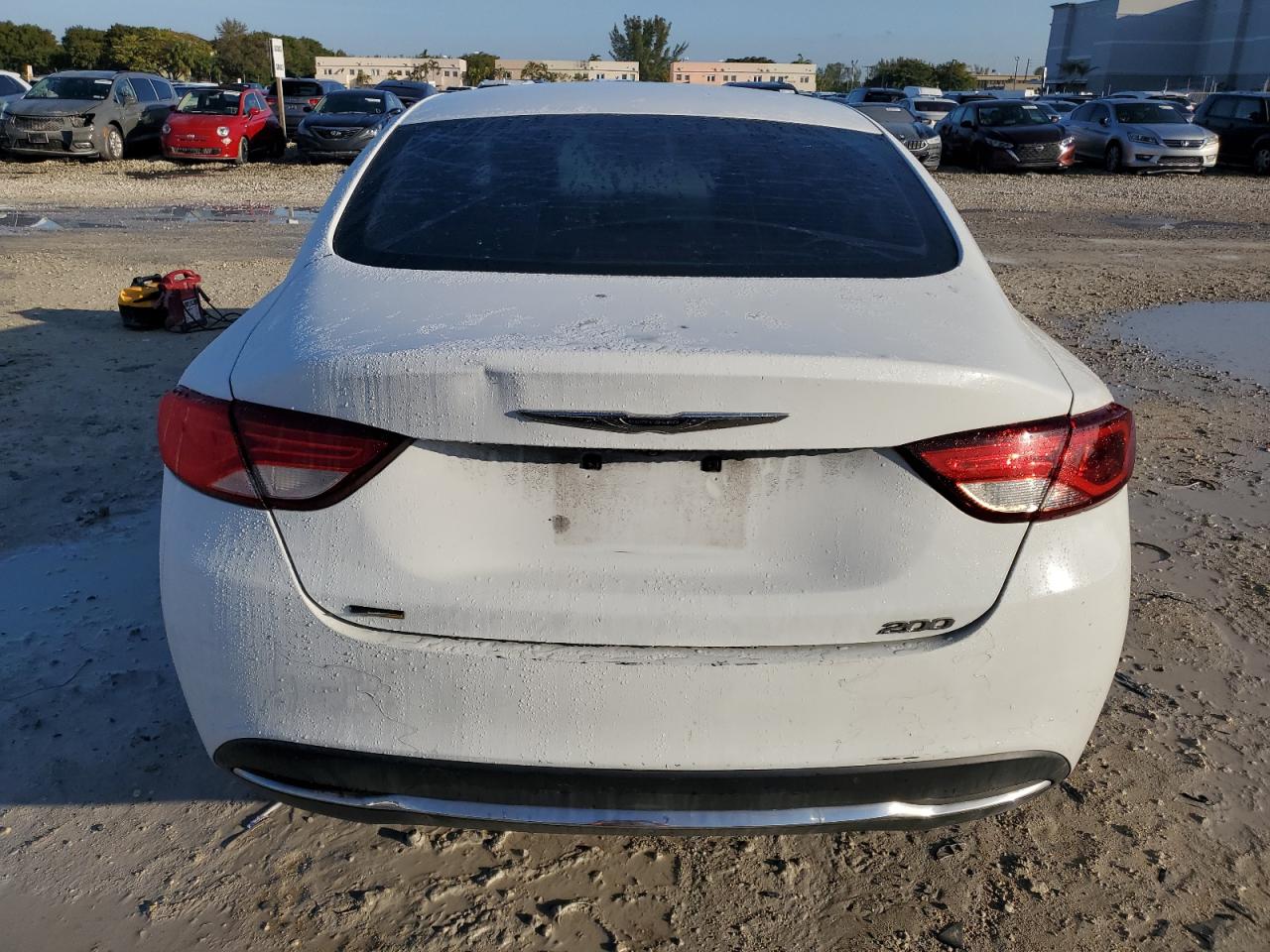 2016 Chrysler 200 VIN 1C3CCCAB3GN158761 Copart auction photo, front end damage thumbnail 6