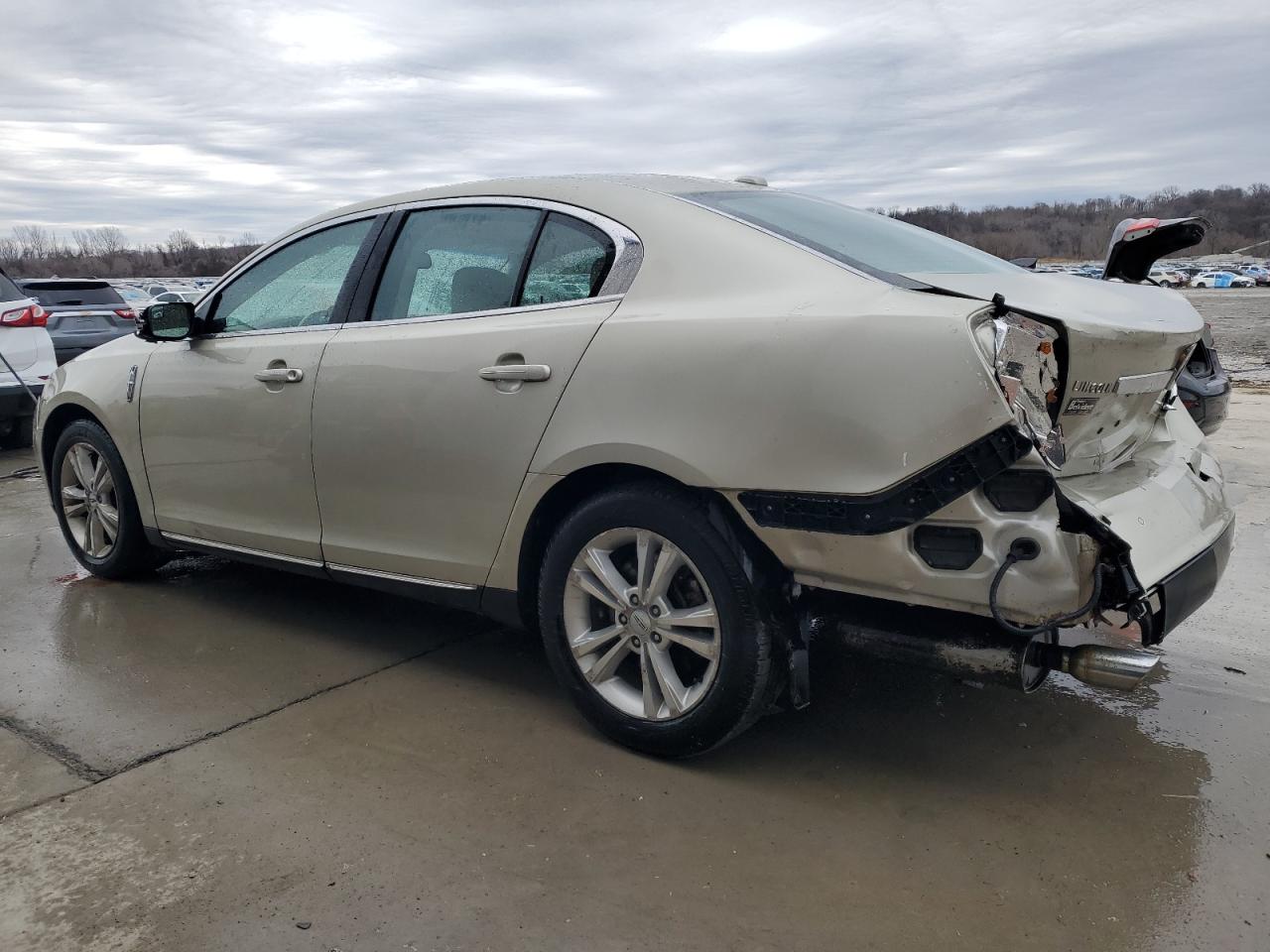 2010 Lincoln MKS VIN 1LNHL9DR0AG601503 Copart auction photo, rear end / front end damage thumbnail 2
