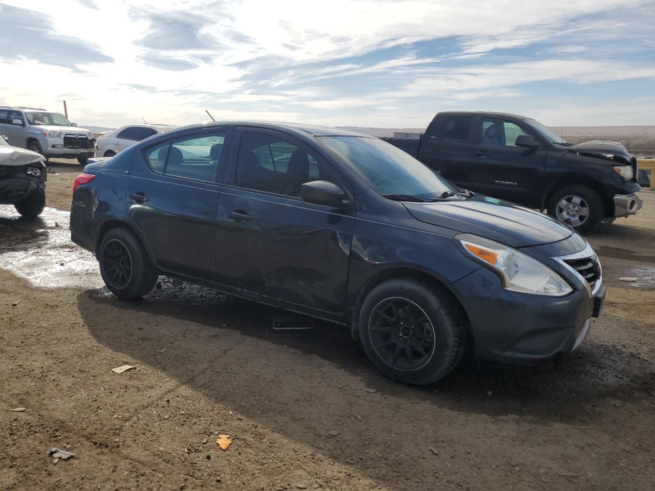 2017 Nissan Versa VIN 3N1CN7AP6HL800712 Copart auction photo, rear end / side damage thumbnail 4