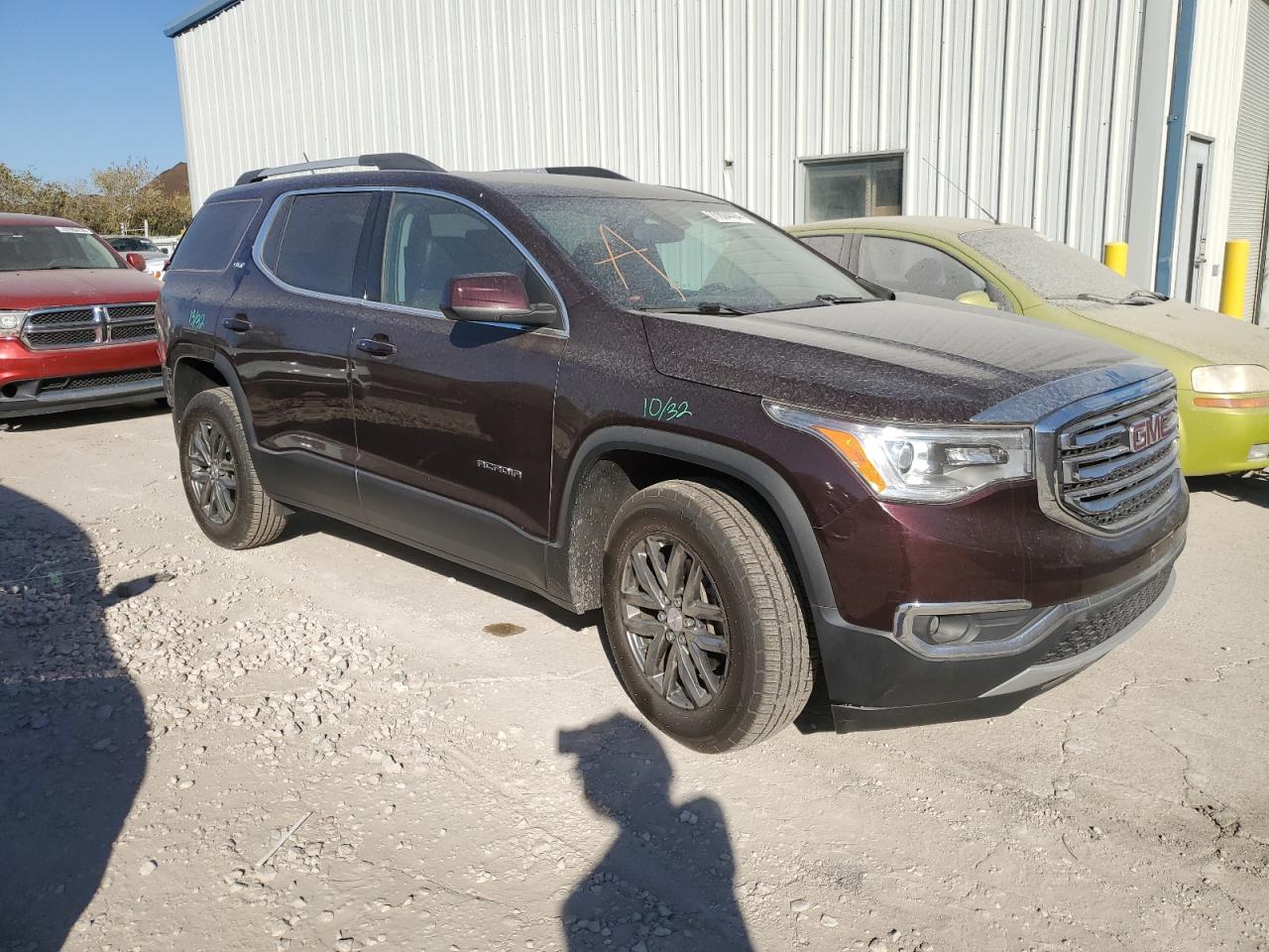 2017 GMC Acadia VIN 1GKKNULS4HZ255857 Copart auction photo, rear end damage thumbnail 4
