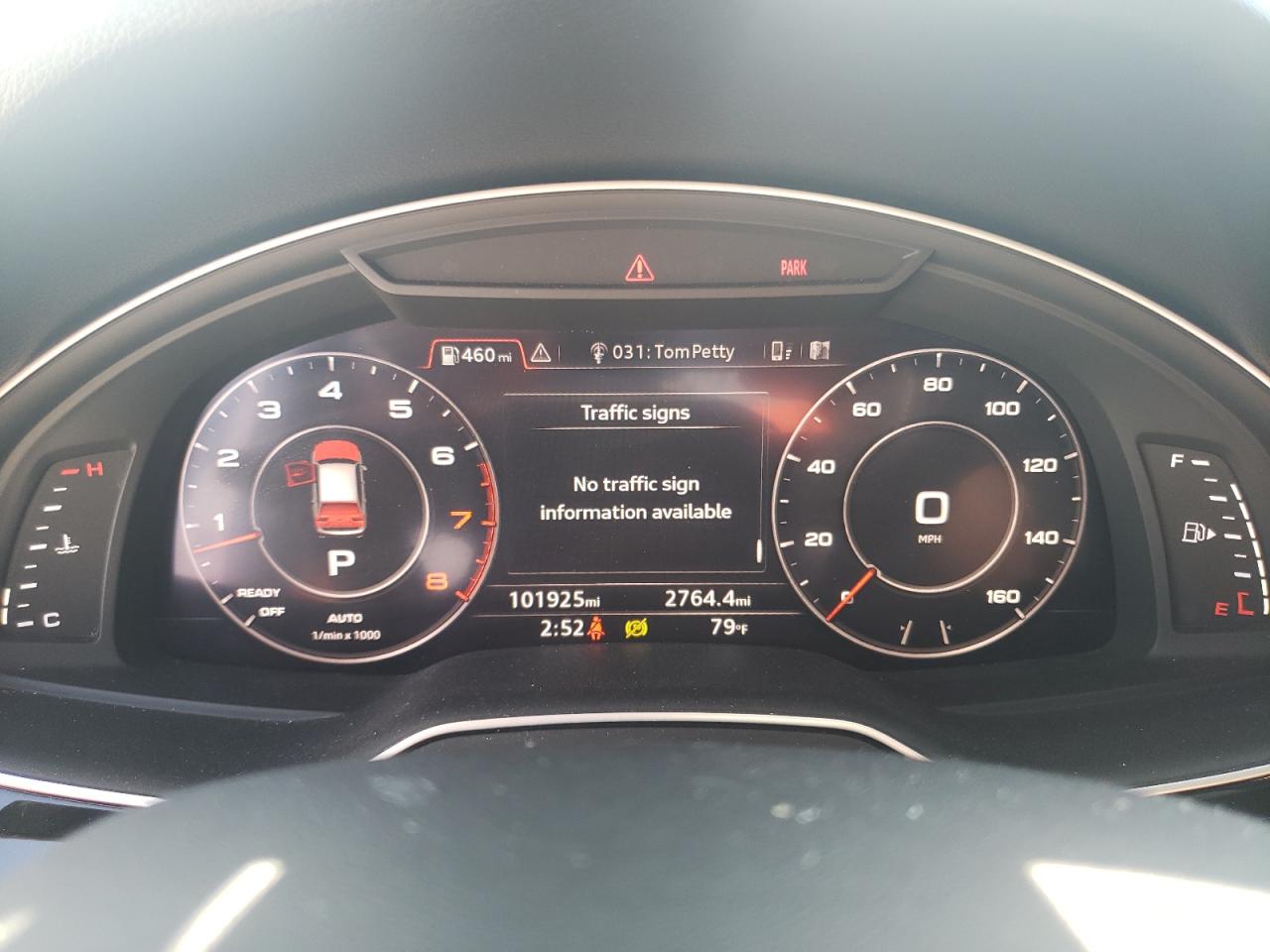 2018 Audi Q7 VIN WA1VAAF78JD031059 Copart auction photo, front end damage thumbnail 9