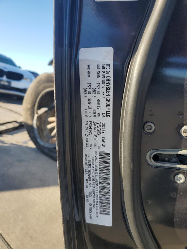 2014 RAM 1500 VIN 1C6RR7LT0ES327884 Copart auction photo, front end damage thumbnail 12