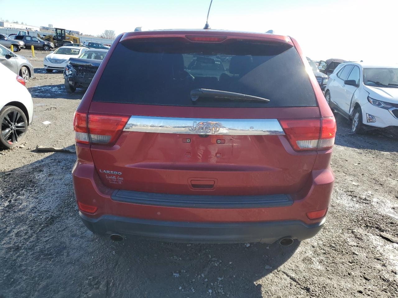 2011 Jeep Grand Cherokee VIN 1J4RS4GT9BC539270 Copart auction photo, side / rear end damage thumbnail 6