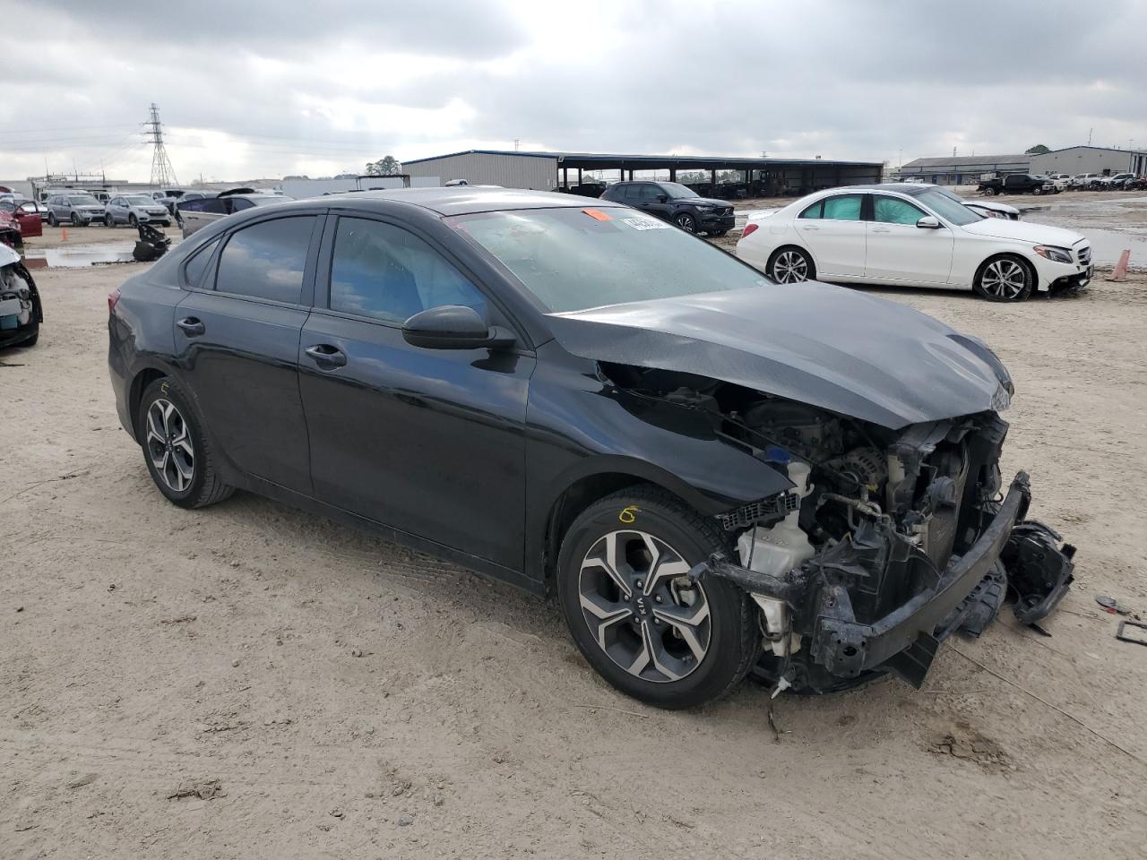 2019 KIA Forte VIN 3KPF24ADXKE037838 Copart auction photo, front end damage thumbnail 4