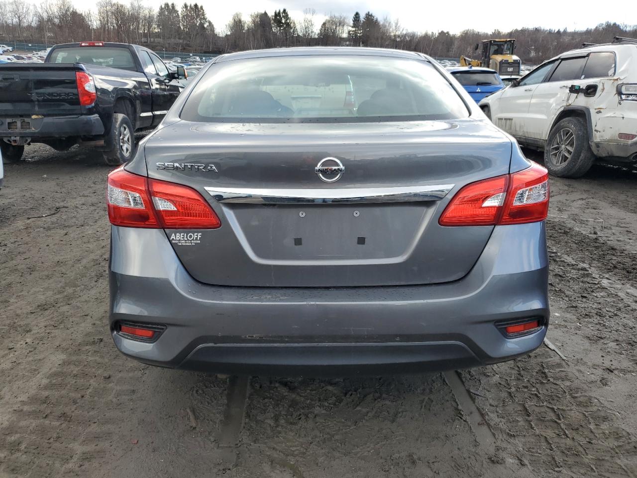 2019 Nissan Sentra VIN 3N1AB7AP7KY446600 Copart auction photo, front end damage thumbnail 6
