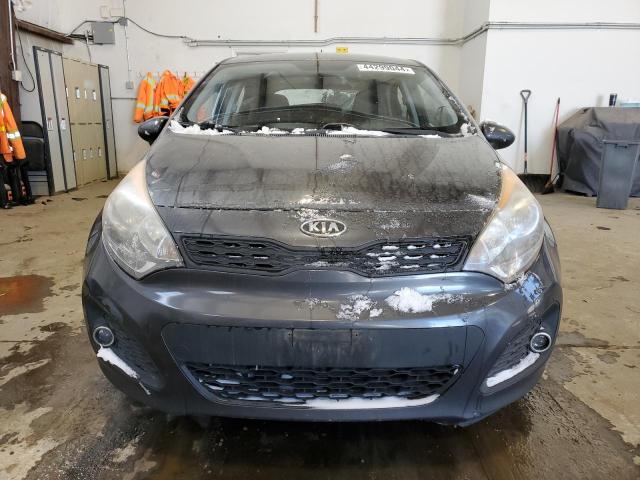 2013 KIA Rio VIN KNADM5A30D6774793 Copart auction photo, side / mechanical damage thumbnail 5