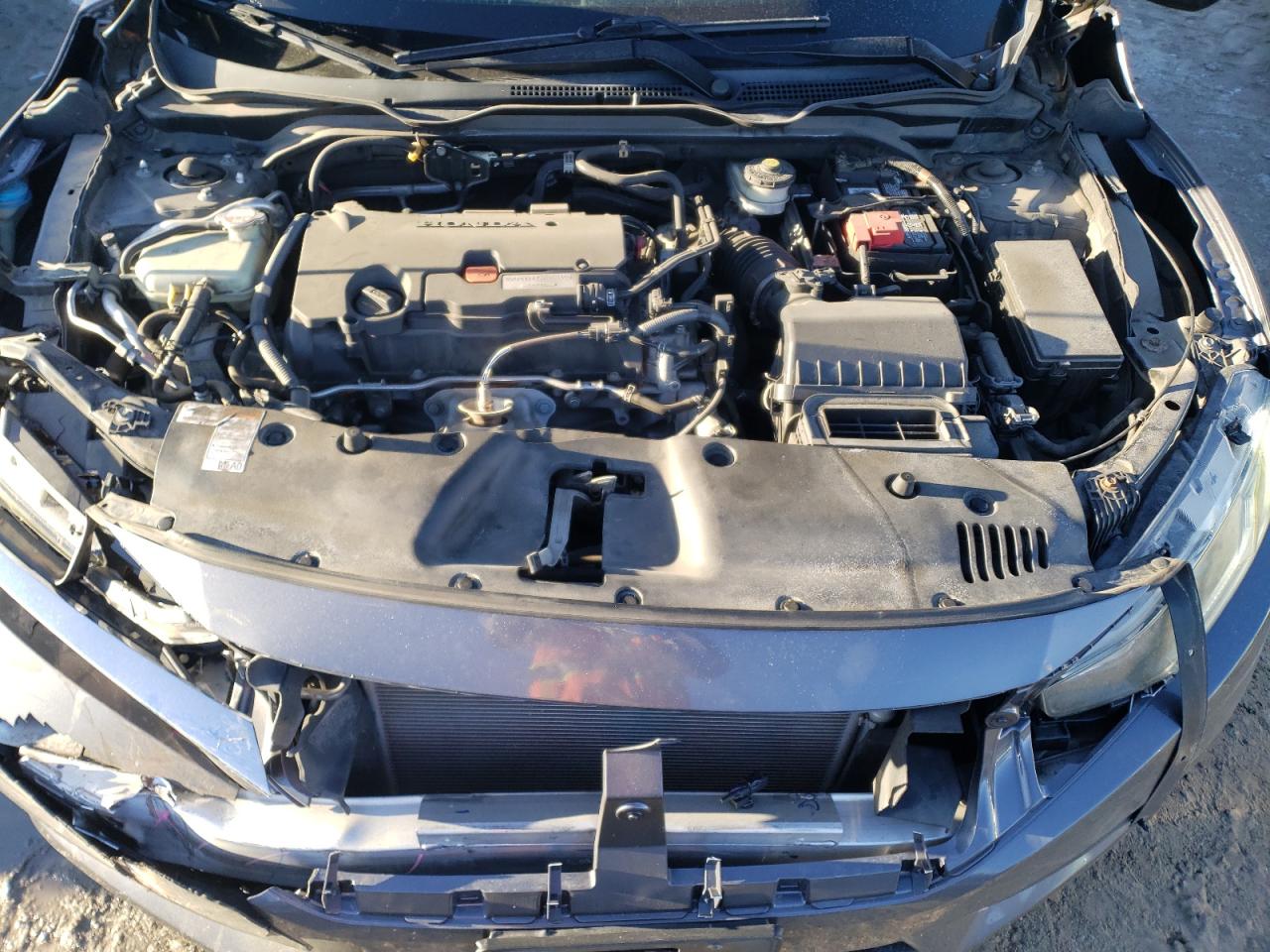 2016 Honda Civic VIN 19XFC2F55GE242297 Copart auction photo, front end damage thumbnail 11