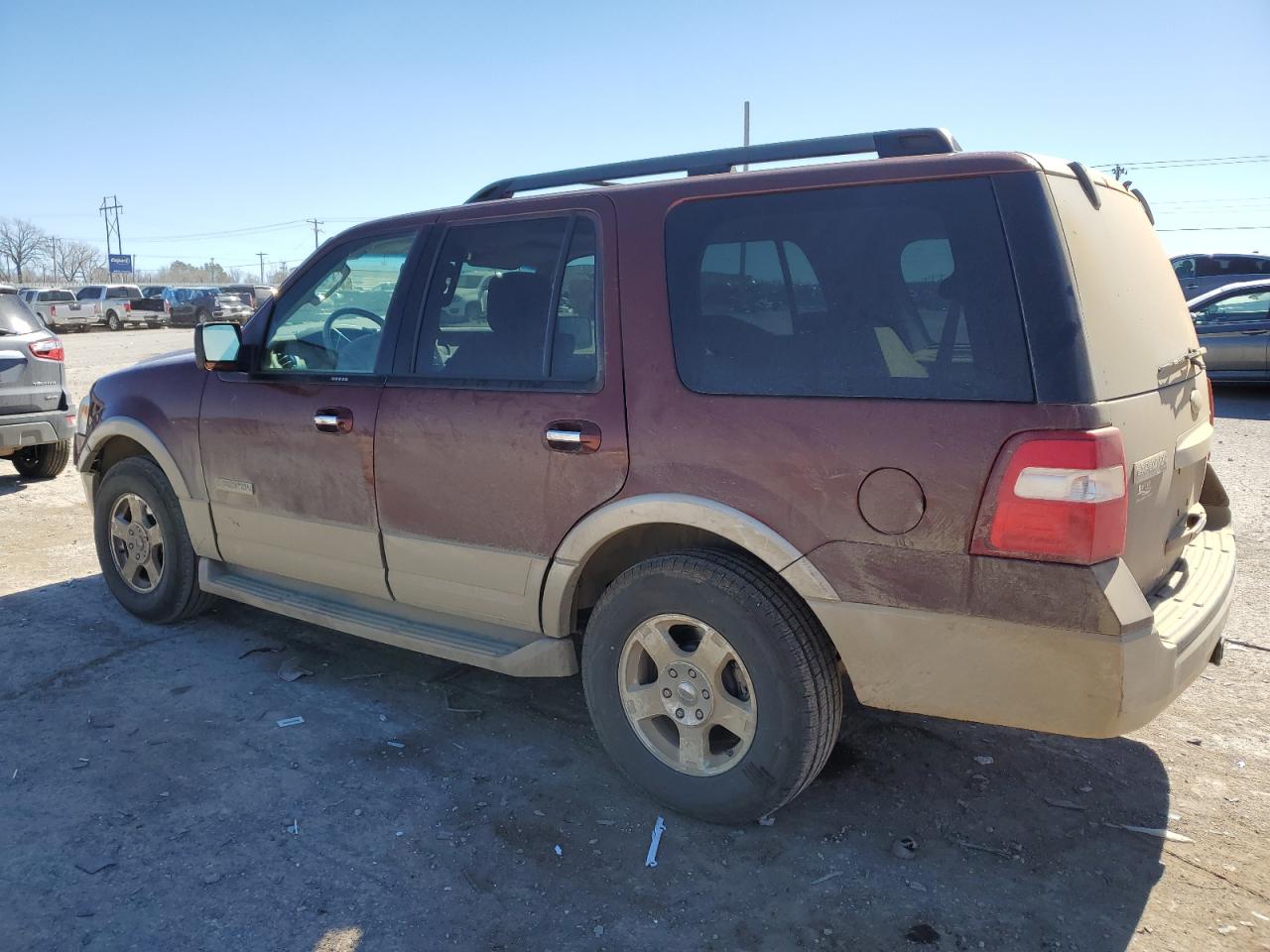 2007 Ford Expedition VIN 1FMFU17597LA43861 Copart auction photo, front end / minor dent/scratches damage thumbnail 2