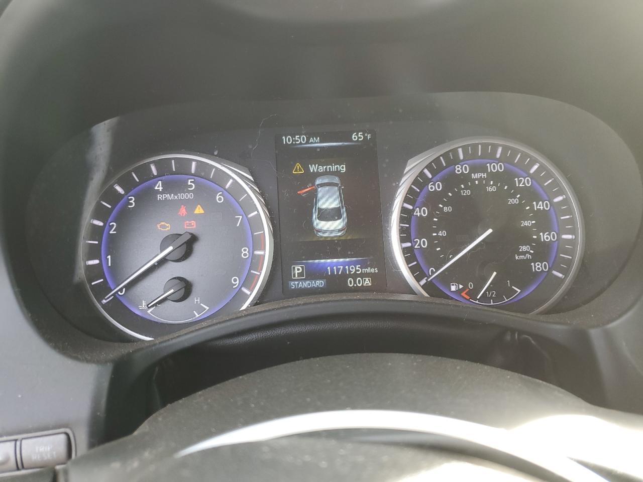 2015 Infiniti Q50 VIN JN1BV7AP0FM342986 Copart auction photo, front end / side damage thumbnail 9
