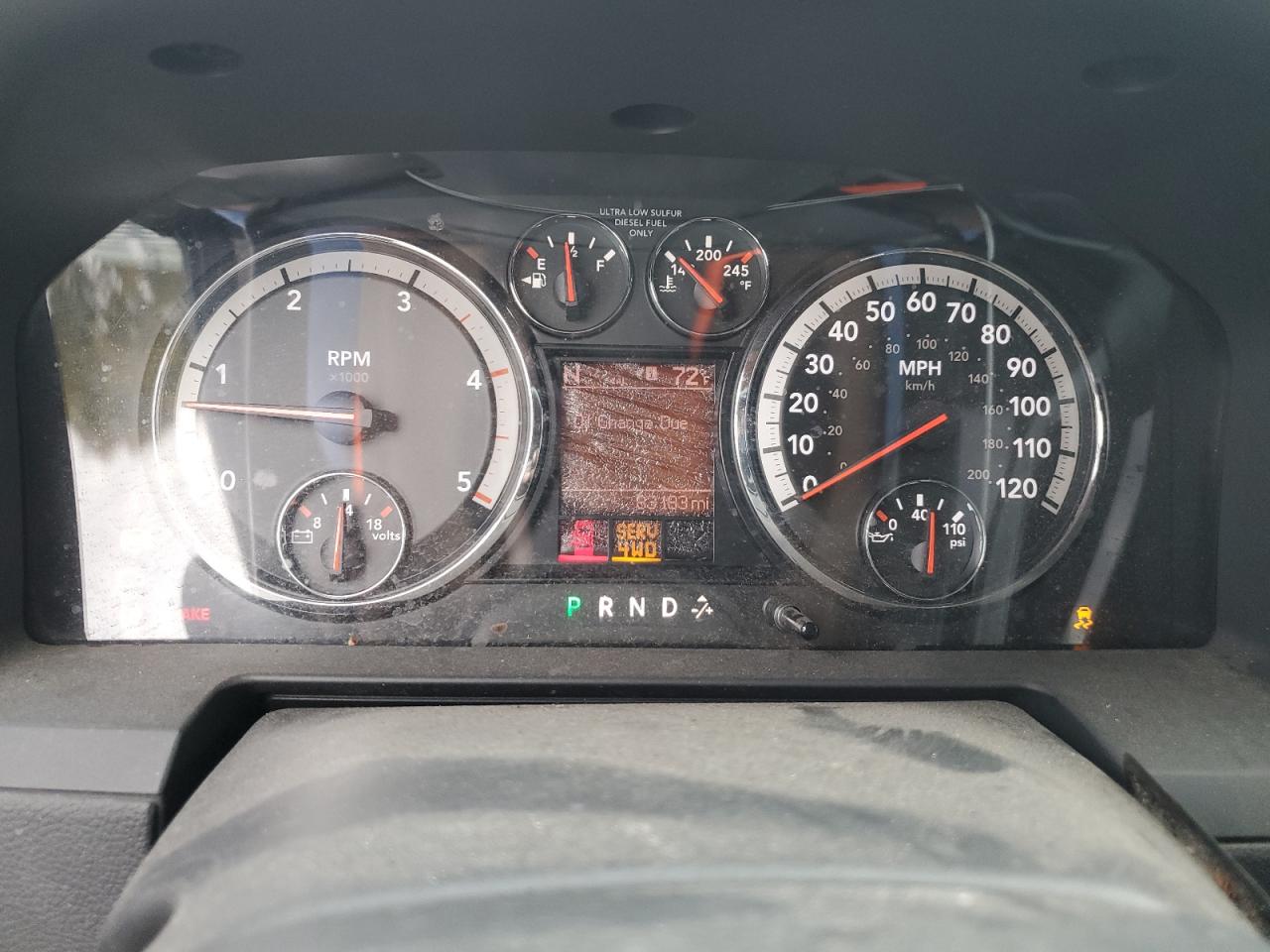 2012 Dodge RAM VIN 3C6UD5FL2CG199239 Copart auction photo, all over / mechanical damage thumbnail 9