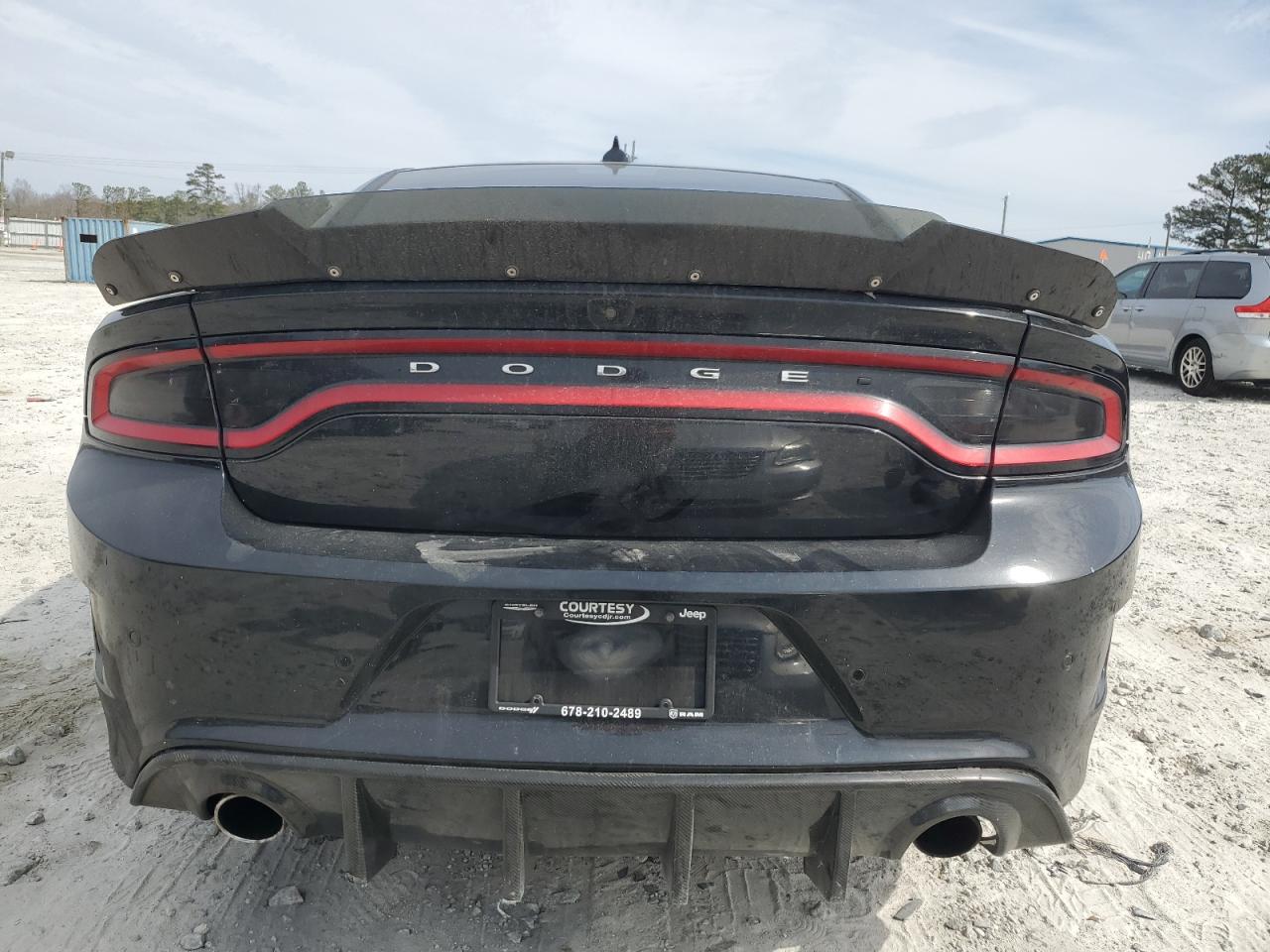 2019 Dodge Charger VIN 2C3CDXGJ2KH740130 Copart auction photo, front end damage thumbnail 6