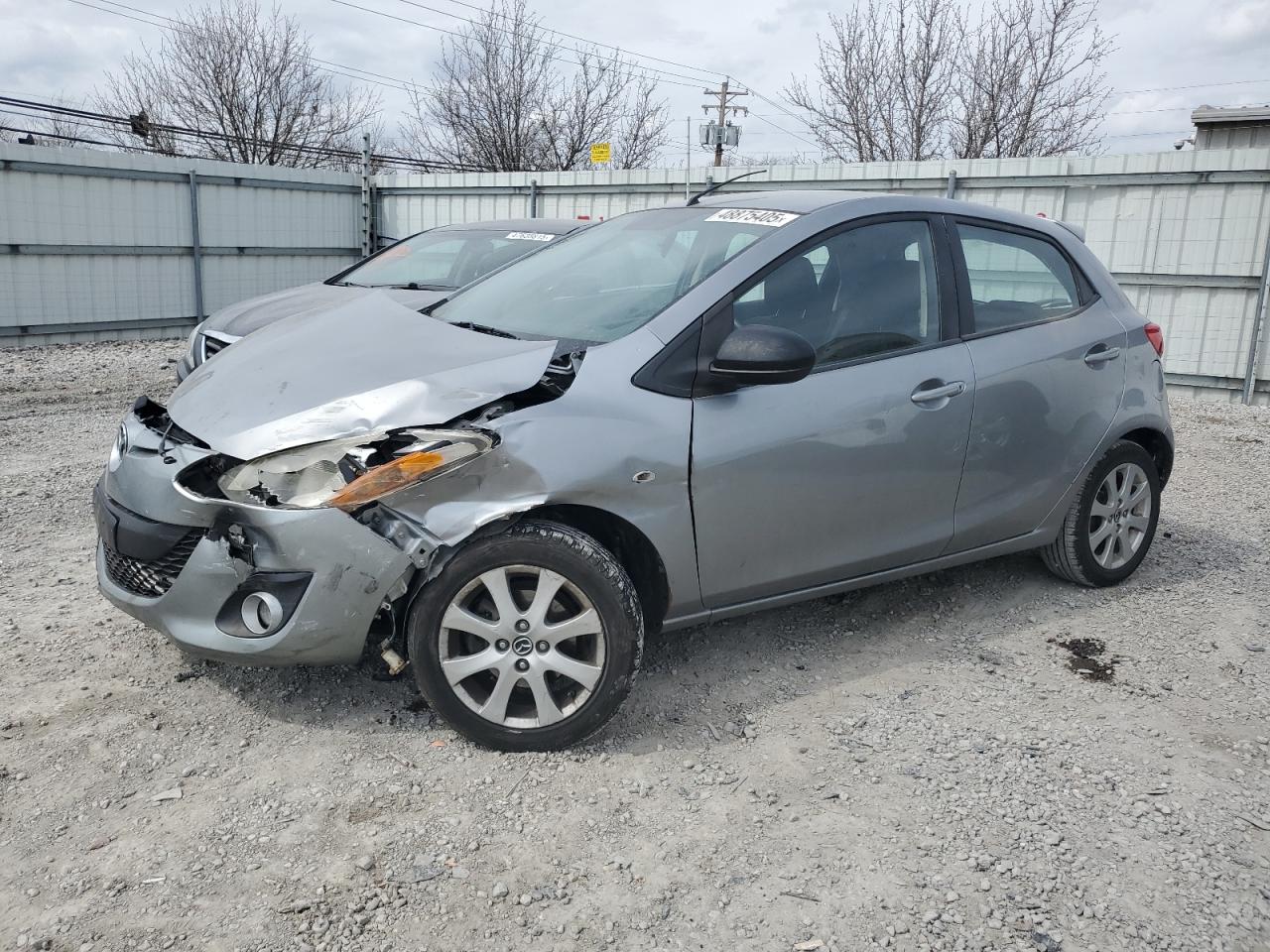 2014 Mazda 2 VIN JM1DE1LY5E0176964 - Copart auction photo