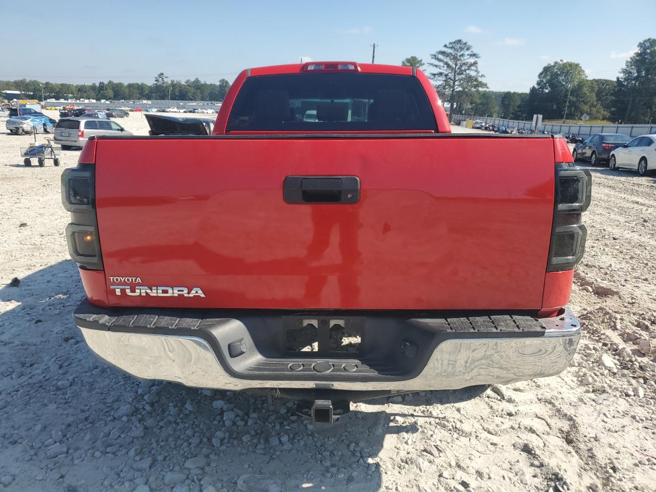 2009 Toyota Tundra VIN 5TFRU54159X017733 Copart auction photo, rear end / side damage thumbnail 6