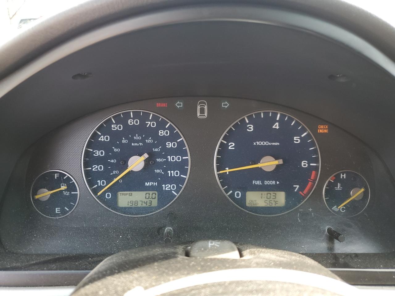 2003 Subaru Baja VIN 4S4BT61C736102694 Copart auction photo, vandalism damage thumbnail 9