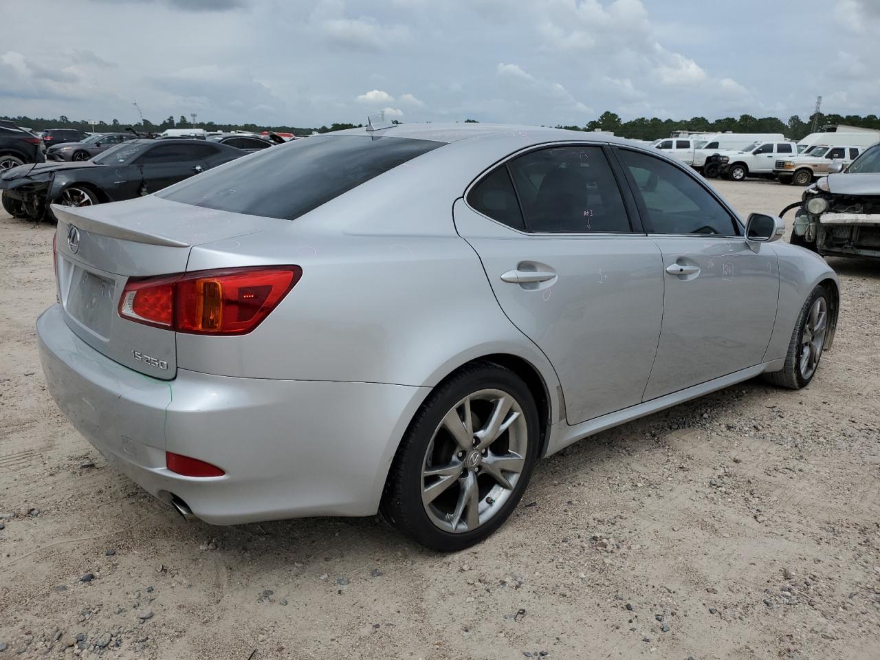 2010 Lexus IS VIN JTHBF5C25A5123877 Copart auction photo, hail damage thumbnail 3
