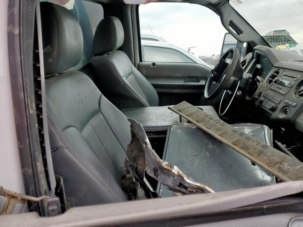 2015 Ford F350 VIN 1FDRF3G6XFEC96346 Copart auction photo, front end / side damage thumbnail 11