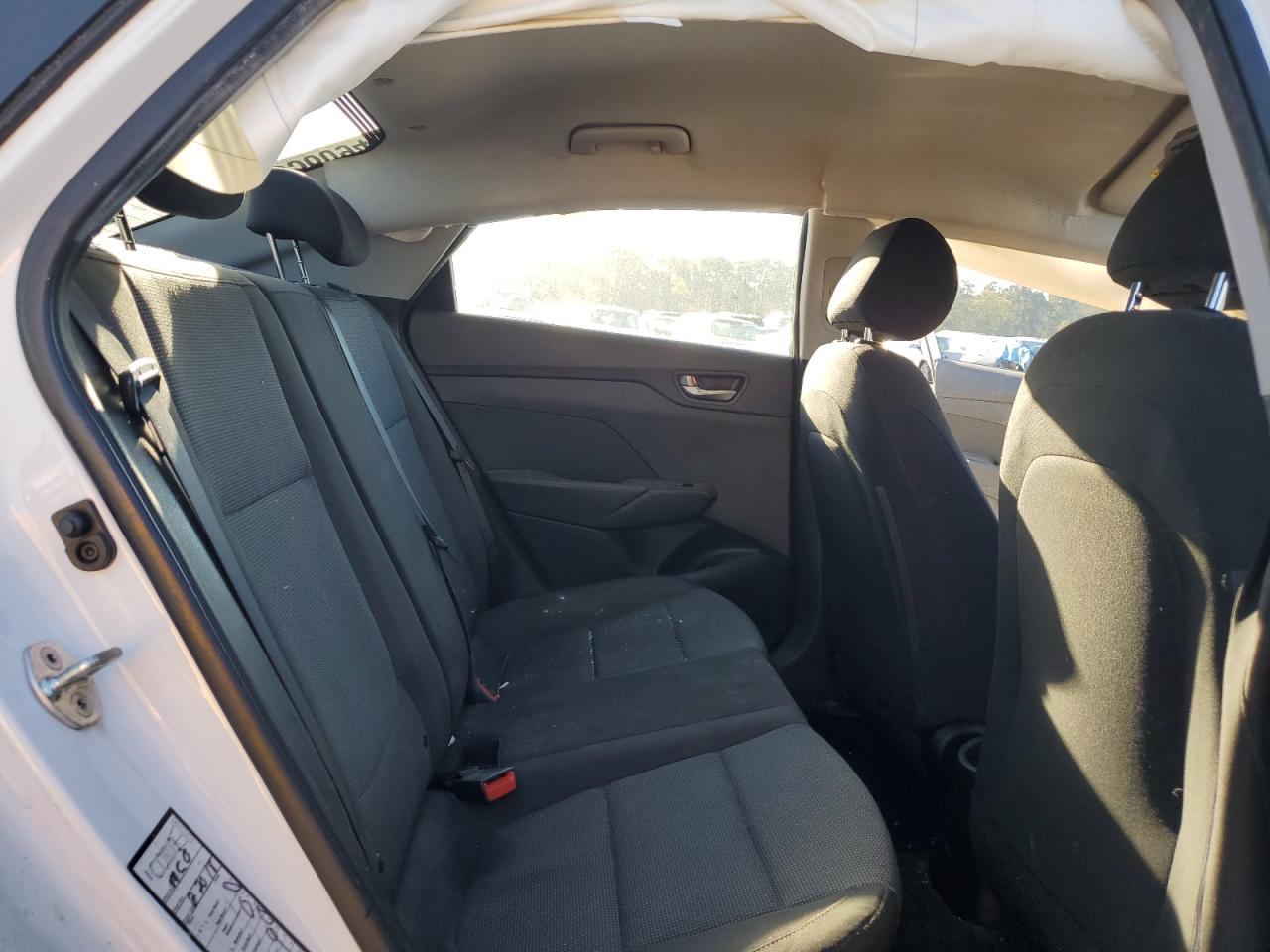 2018 Hyundai Accent VIN 3KPC24A30JE018384 Copart auction photo, all over damage thumbnail 10