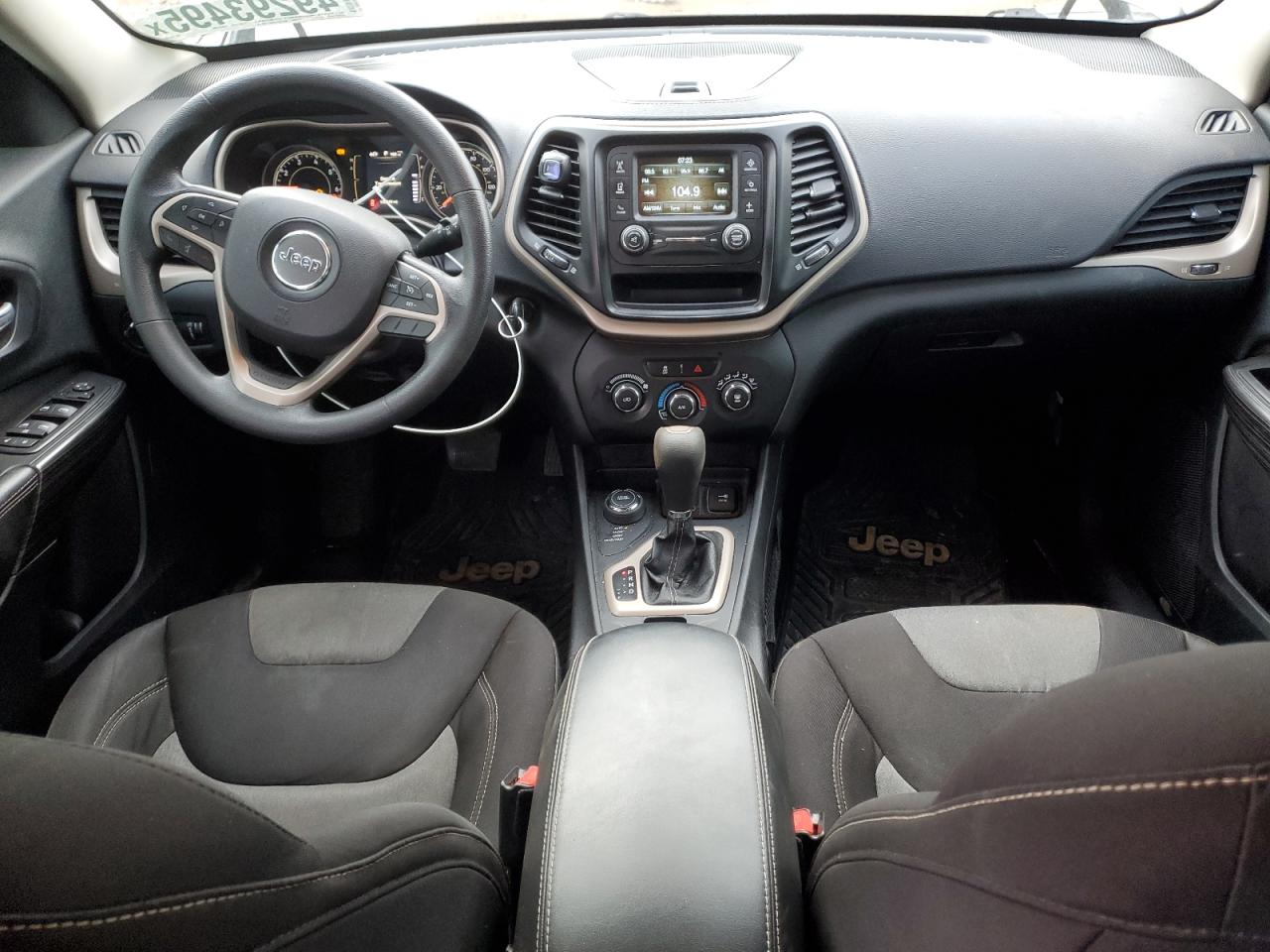 2014 Jeep Cherokee VIN 1C4PJMAB1EW222943 Copart auction photo, front end / minor dent/scratches damage thumbnail 8