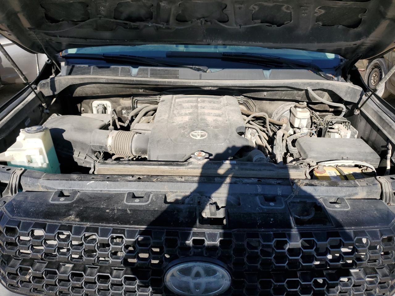 2019 Toyota Tundra VIN 5TFRM5F10KX139869 Copart auction photo, side / rear end damage thumbnail 11