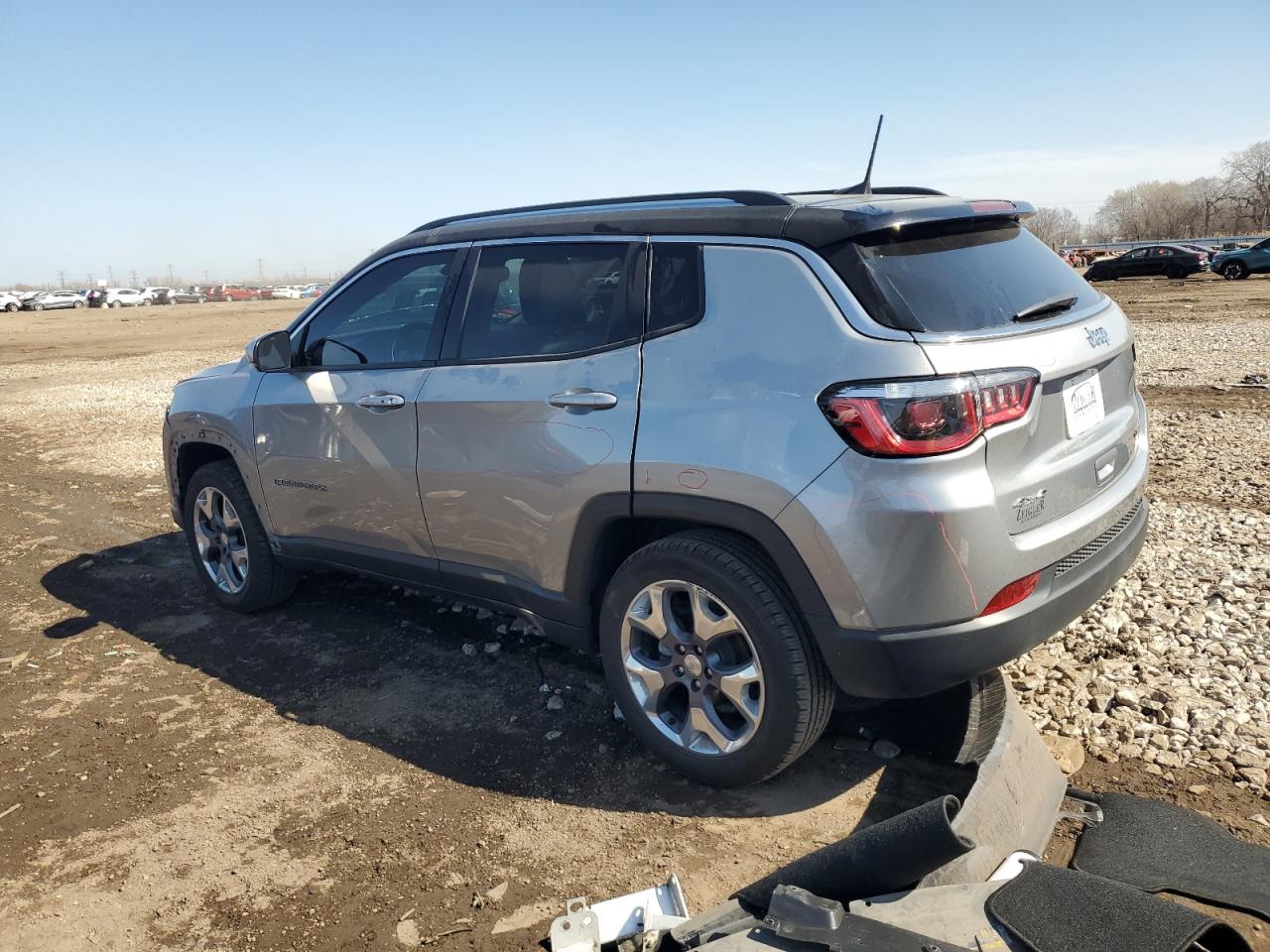 2020 Jeep Compass VIN 3C4NJDCB2LT167555 Copart auction photo, front end damage thumbnail 2