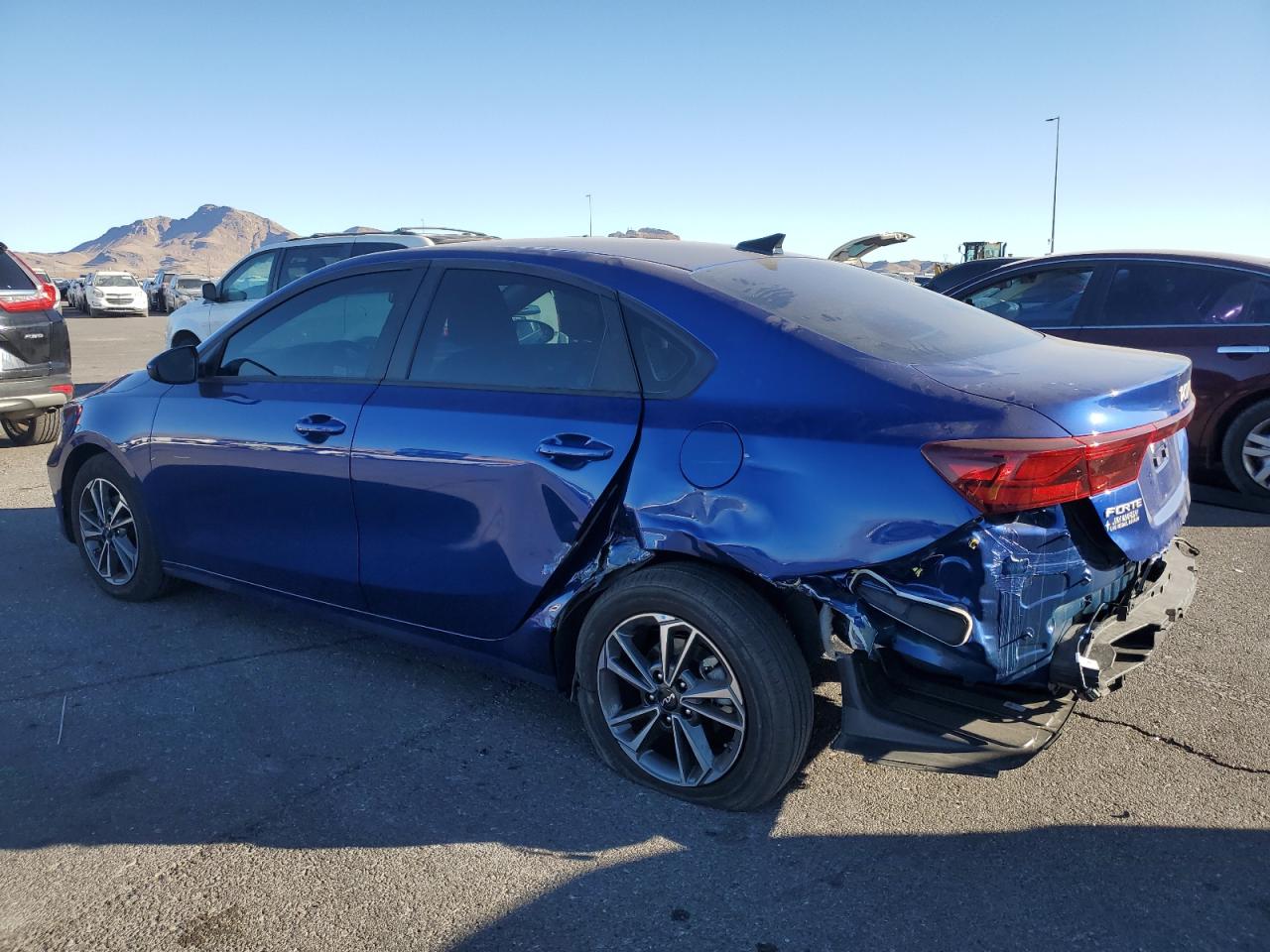 2024 KIA Forte VIN 3KPF24AD4RE703151 Copart auction photo, rear end / side damage thumbnail 2
