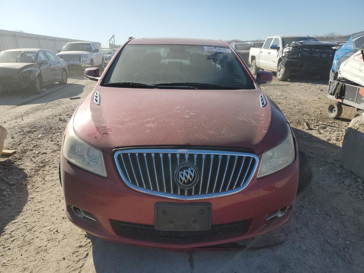 2013 Buick LaCrosse VIN 1G4GC5E32DF268567 Copart auction photo, front end / undercarriage damage thumbnail 5