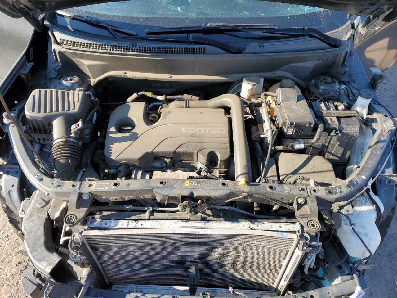 2020 GMC Terrain VIN 3GKALMEV5LL182782 Copart auction photo, front end / side damage thumbnail 12