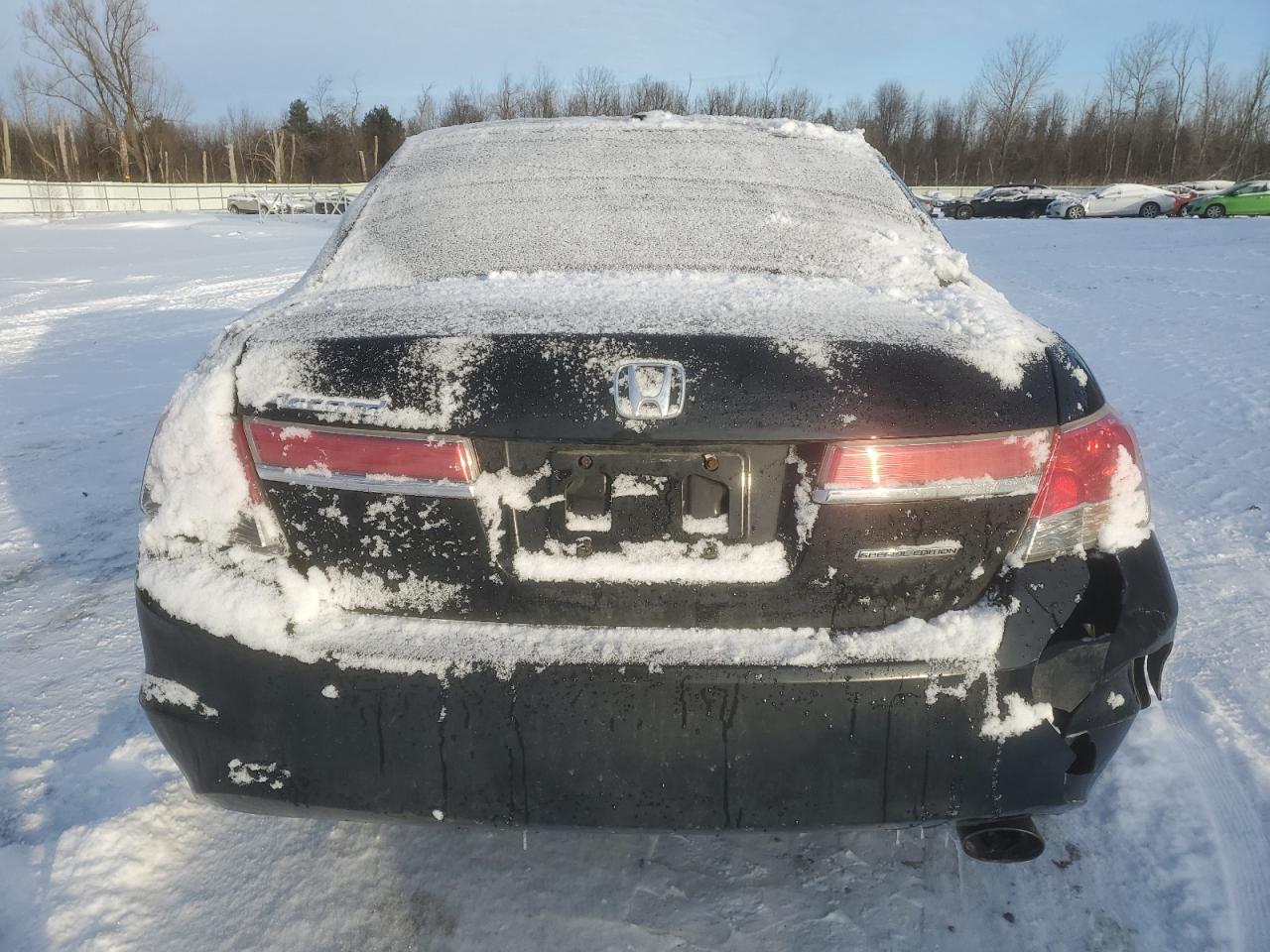 2011 Honda Accord VIN 1HGCP2F84BA062341 Copart auction photo, front end / rear end damage thumbnail 6