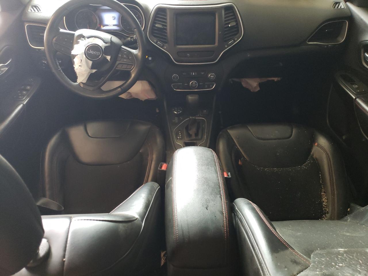 2019 Jeep Cherokee VIN 1C4PJMBX0KD188480 Copart auction photo, rear end / front end damage thumbnail 8