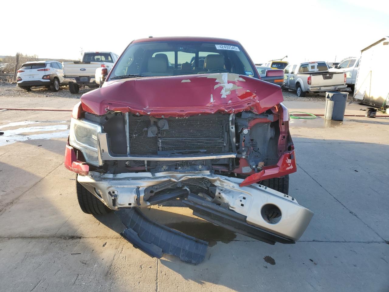 2013 Ford F-150 VIN 1FTFW1CT9DKD68465 Copart auction photo, front end damage thumbnail 5