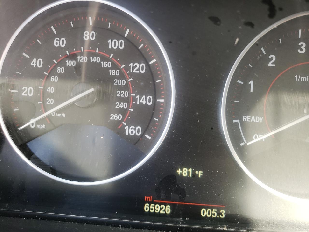 2015 BMW 4er VIN WBA4C9C51FD331849 Copart auction photo, all over / side damage thumbnail 9