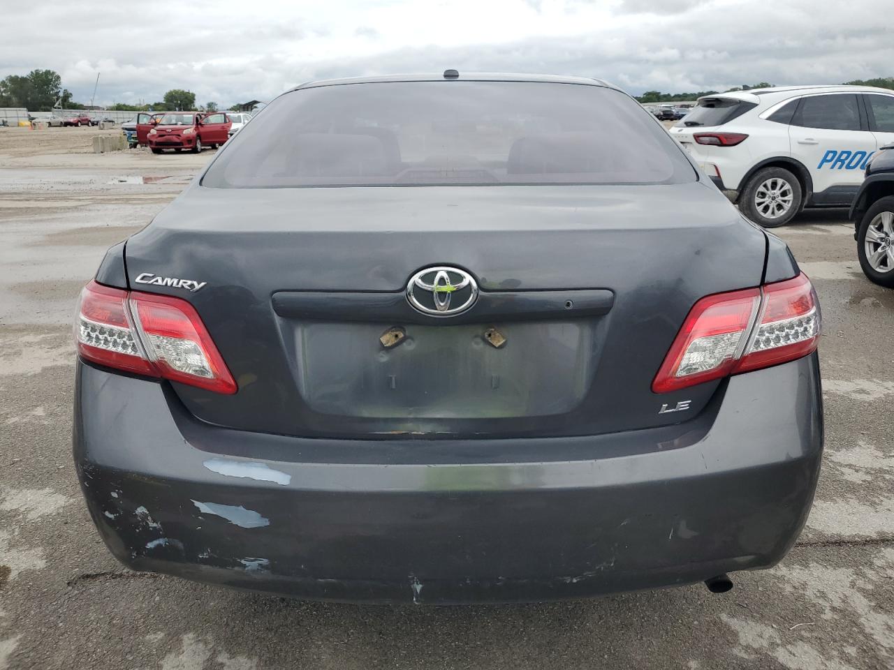 2010 Toyota Camry VIN 4T1BF3EK7AU040942 Copart auction photo, front end / rear end damage thumbnail 6