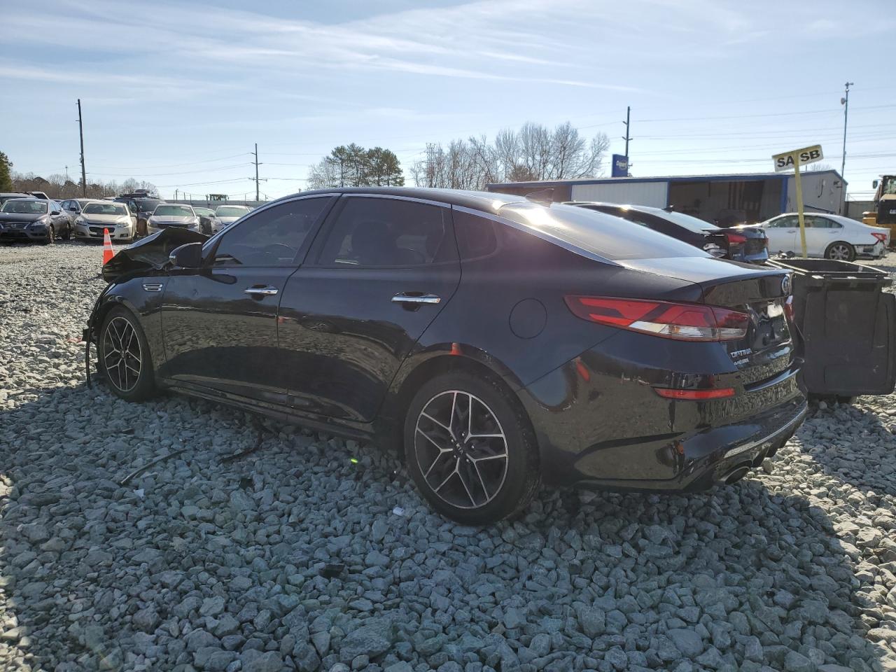 2020 KIA Optima VIN 5XXGT4L3XLG433721 Copart auction photo, front end damage thumbnail 2