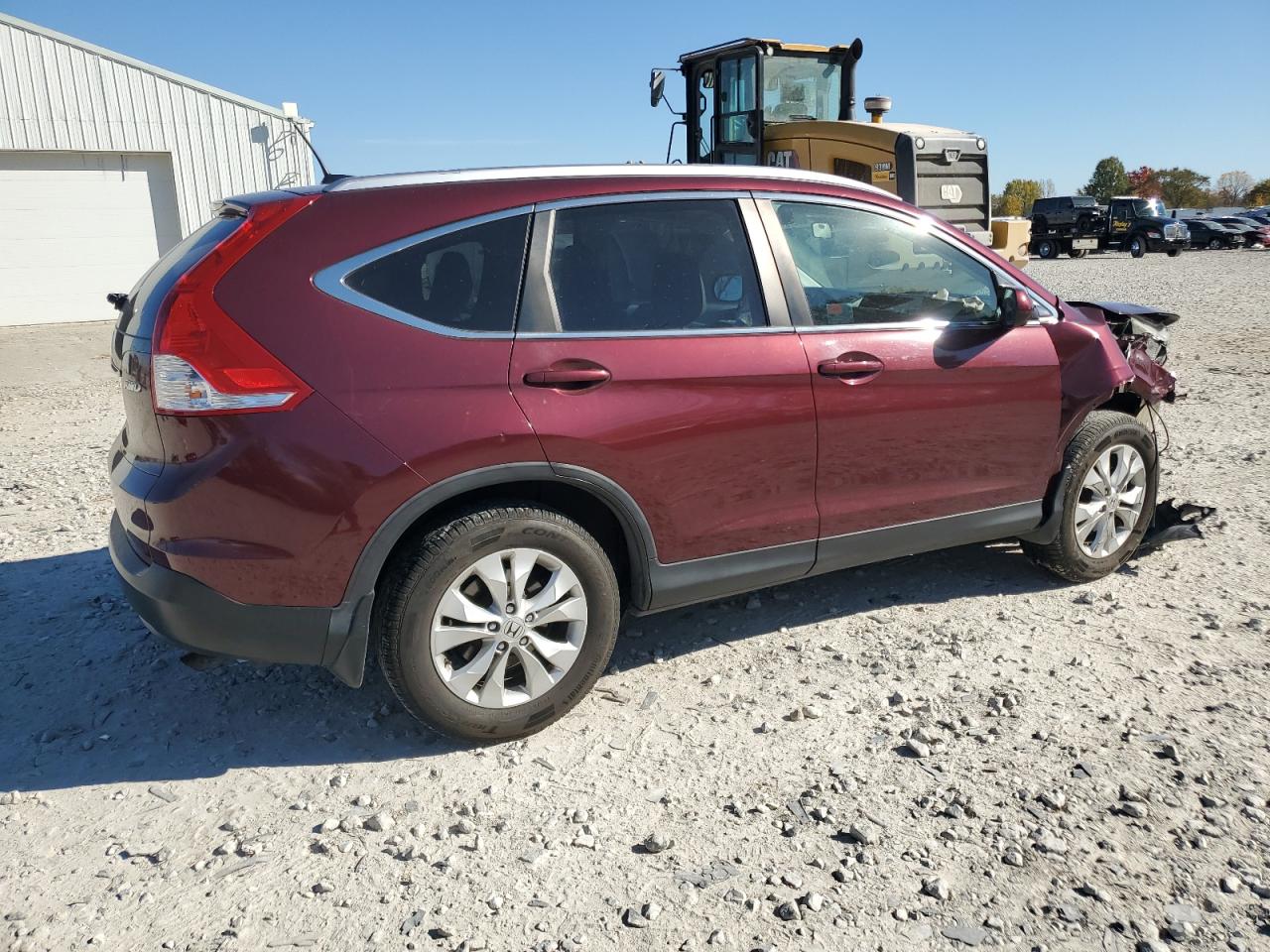 2013 Honda CR-V VIN 5J6RM4H75DL072850 Copart auction photo, mechanical / front end damage thumbnail 3