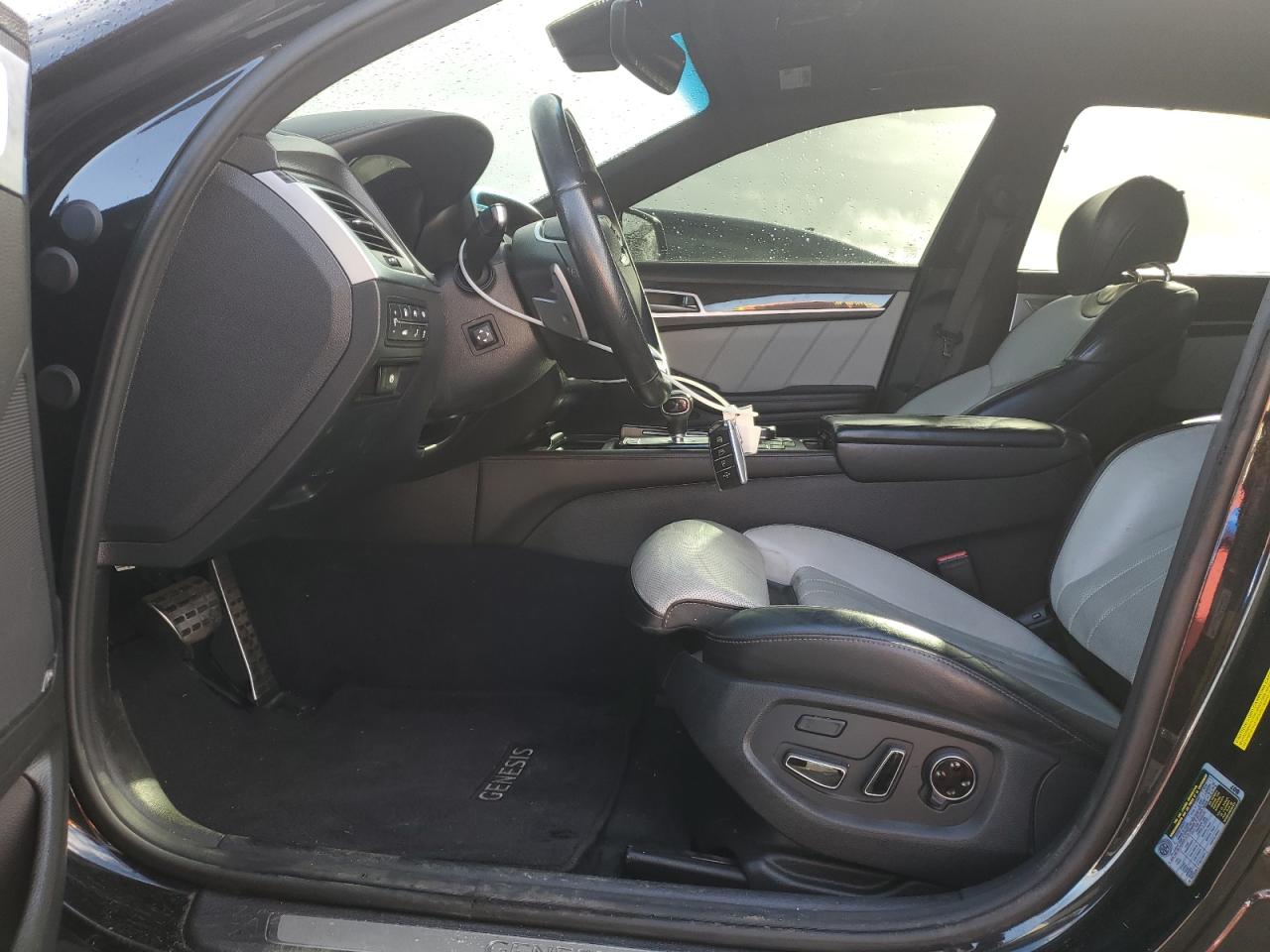 2018 Genesis G80 VIN KMHGN4JB3JU243749 Copart auction photo, front end damage thumbnail 7