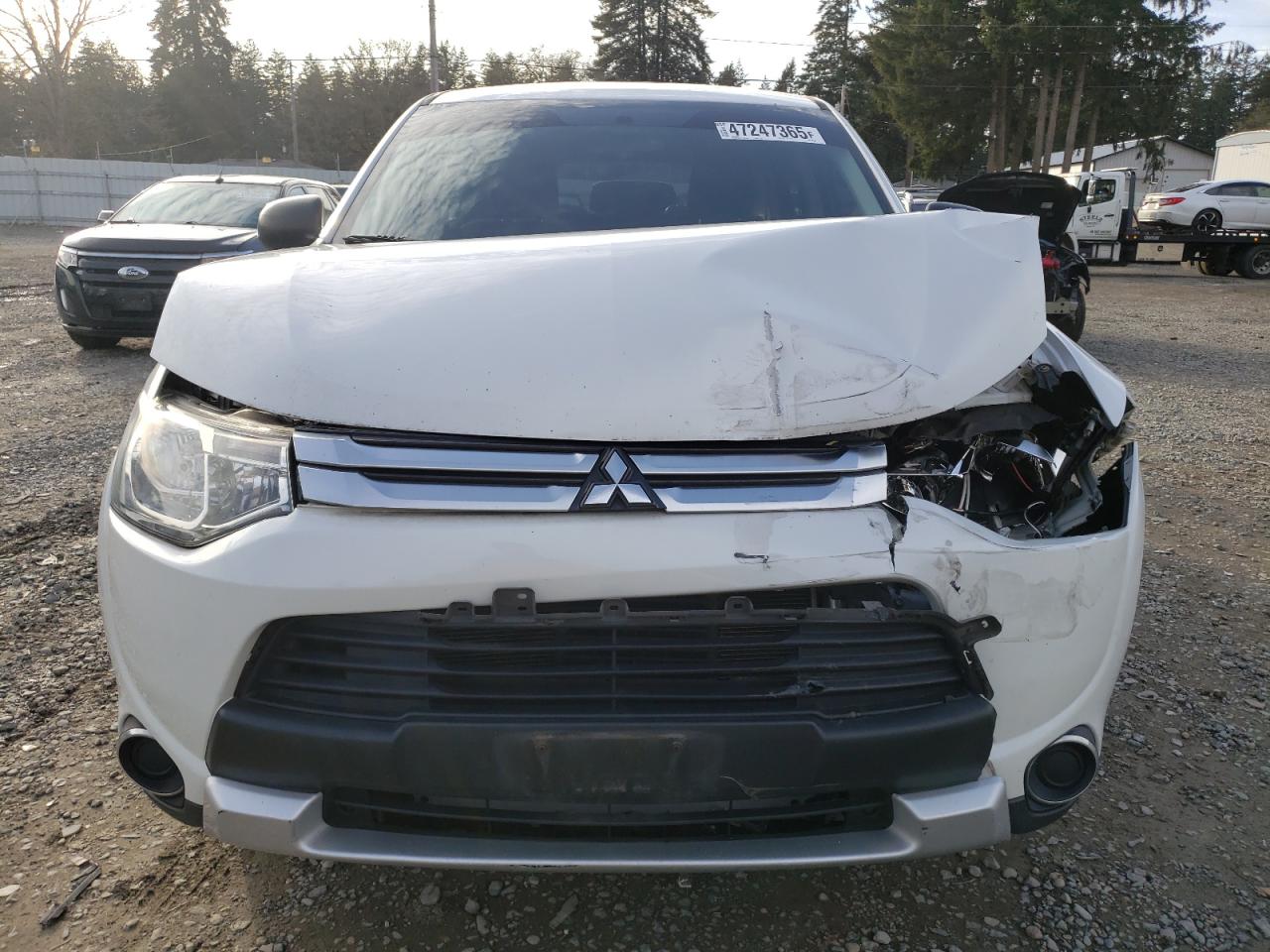 2015 Mitsubishi Outlander VIN JA4AD2A35FZ010549 Copart auction photo, front end damage thumbnail 5