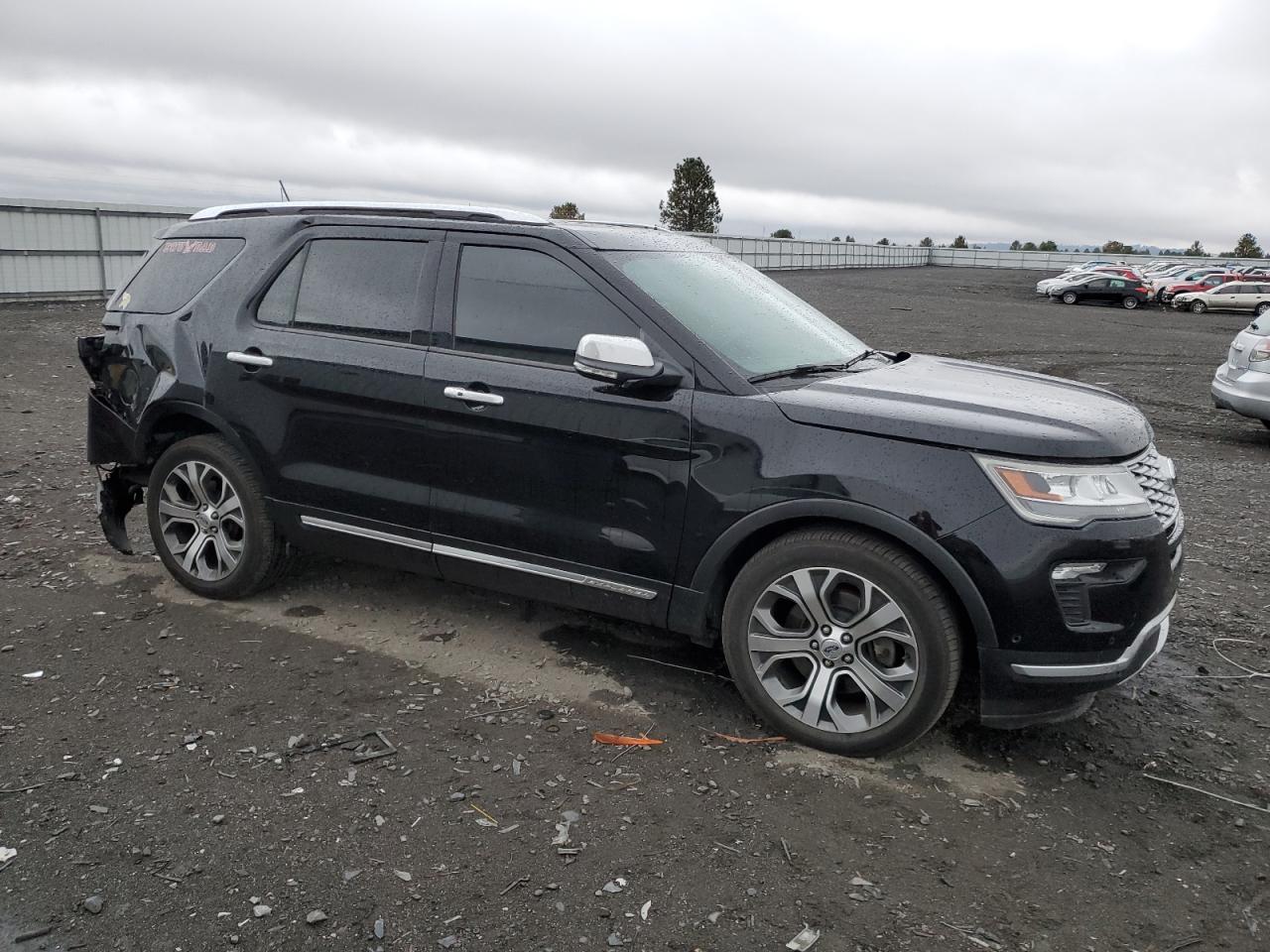 2018 Ford Explorer VIN 1FM5K8HTXJGA55315 Copart auction photo, rear end damage thumbnail 4