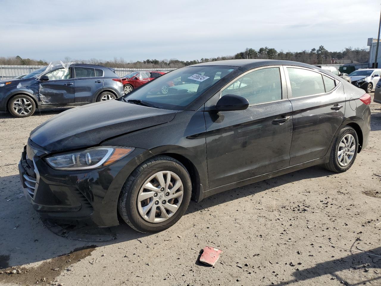 2017 Hyundai Elantra VIN KMHD74LF0HU355108