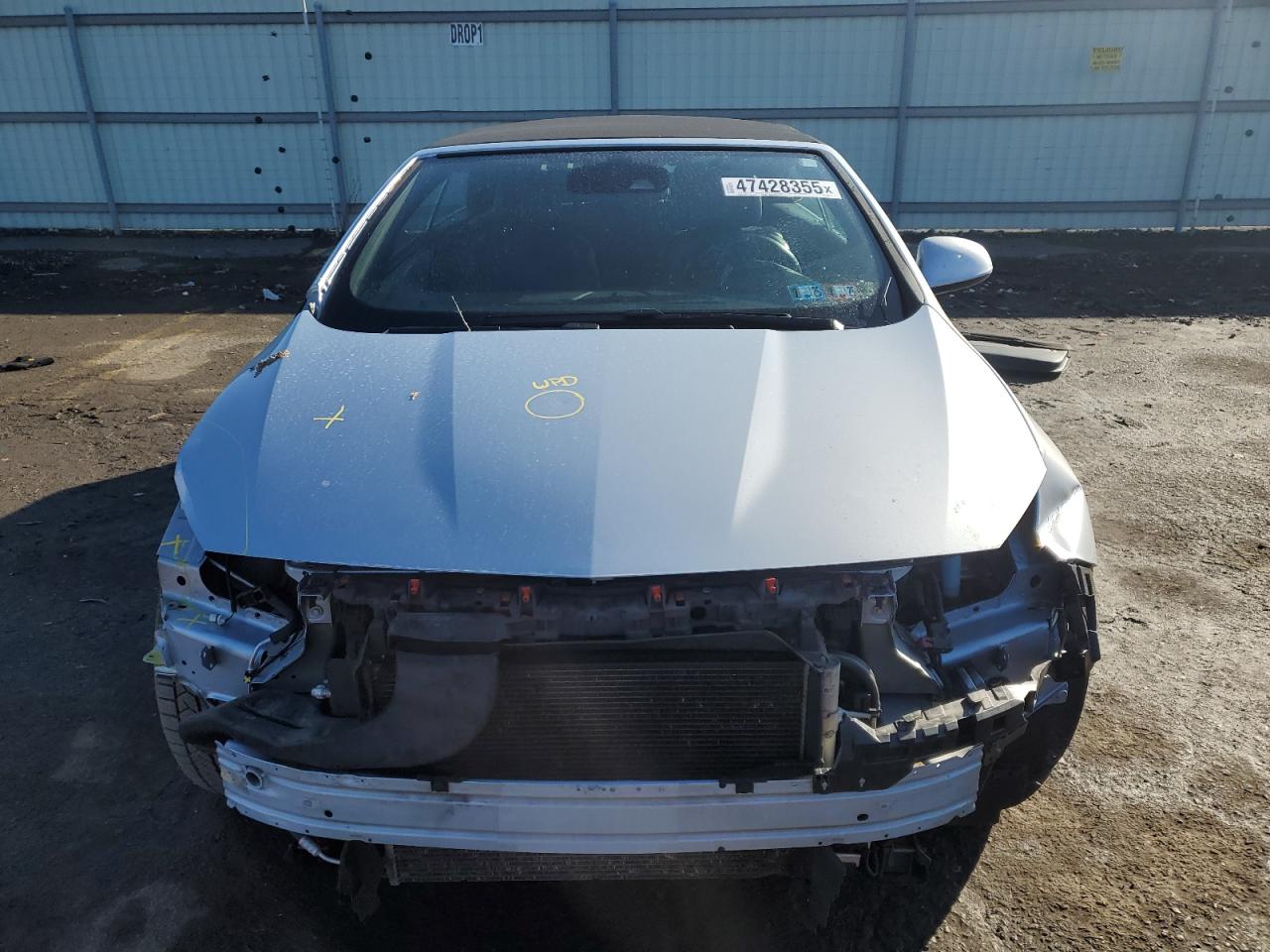 2016 Buick Cascada VIN W04WT3N55GG067213 Copart auction photo, front end / side damage thumbnail 5