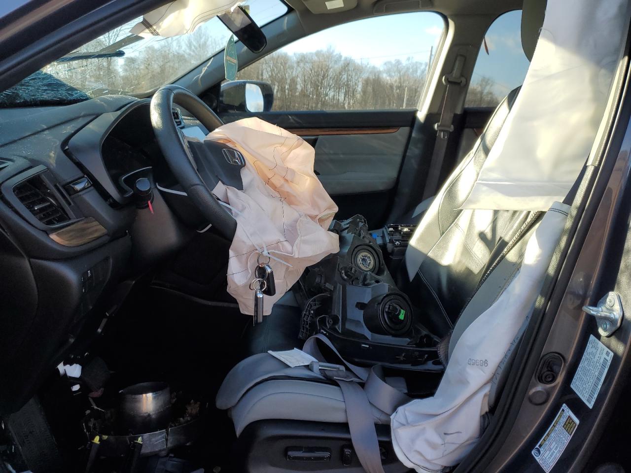 2021 Honda CR-V VIN 2HKRW2H50MH652286 Copart auction photo, all over damage thumbnail 7