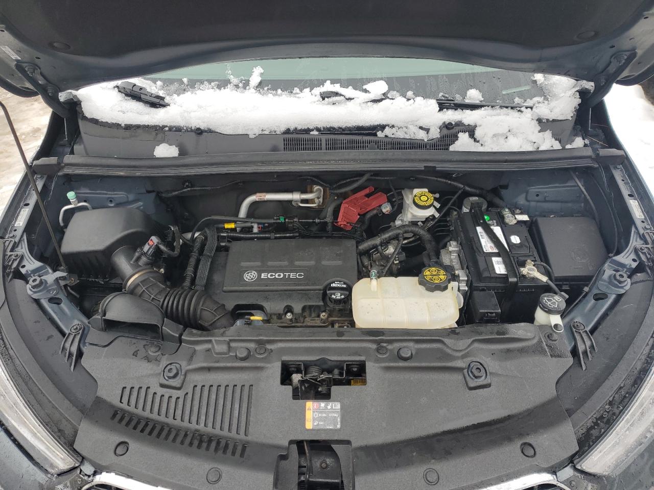 2018 Buick Encore VIN KL4CJBSB8JB607025 Copart auction photo, front end / minor dent/scratches damage thumbnail 12