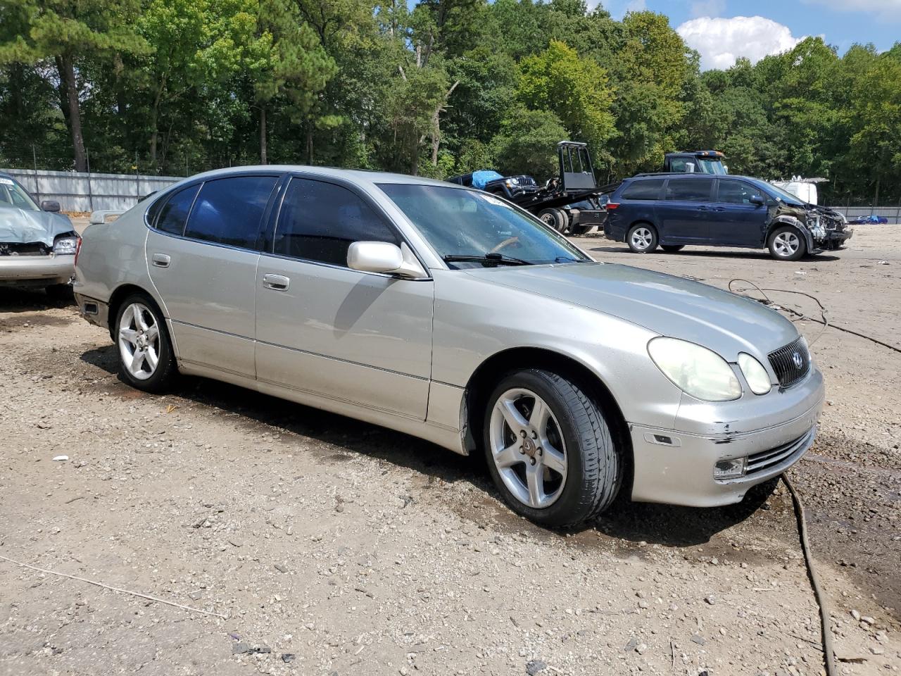 2002 Lexus GS VIN JT8BL69S720011442 Copart auction photo, rear end / top/roof damage thumbnail 4