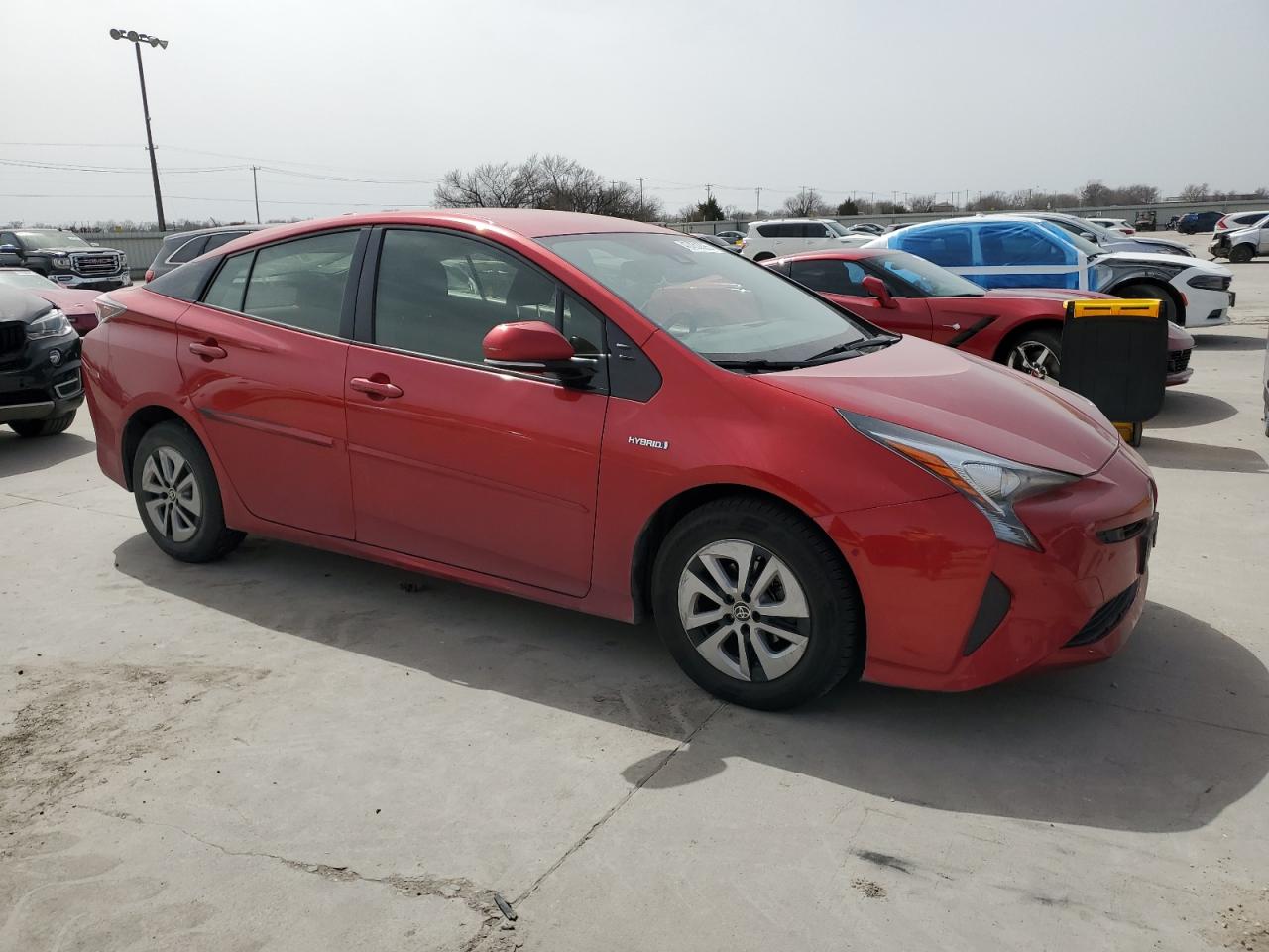 2018 Toyota Prius VIN JTDKARFU8J3065568 Copart auction photo, front end damage thumbnail 4
