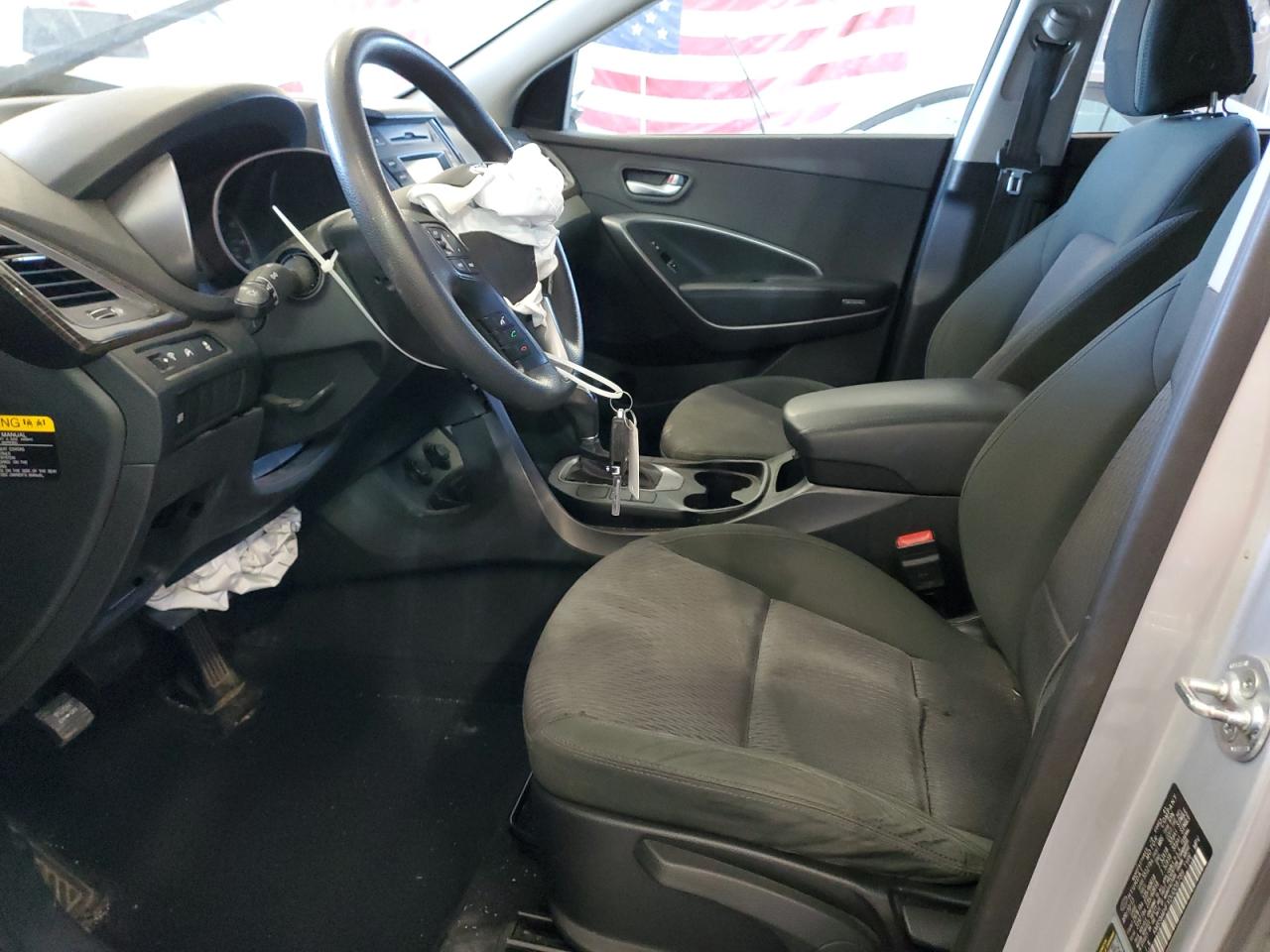 2013 Hyundai Santa Fe VIN KM8SM4HFXDU008789 Copart auction photo, front end damage thumbnail 7
