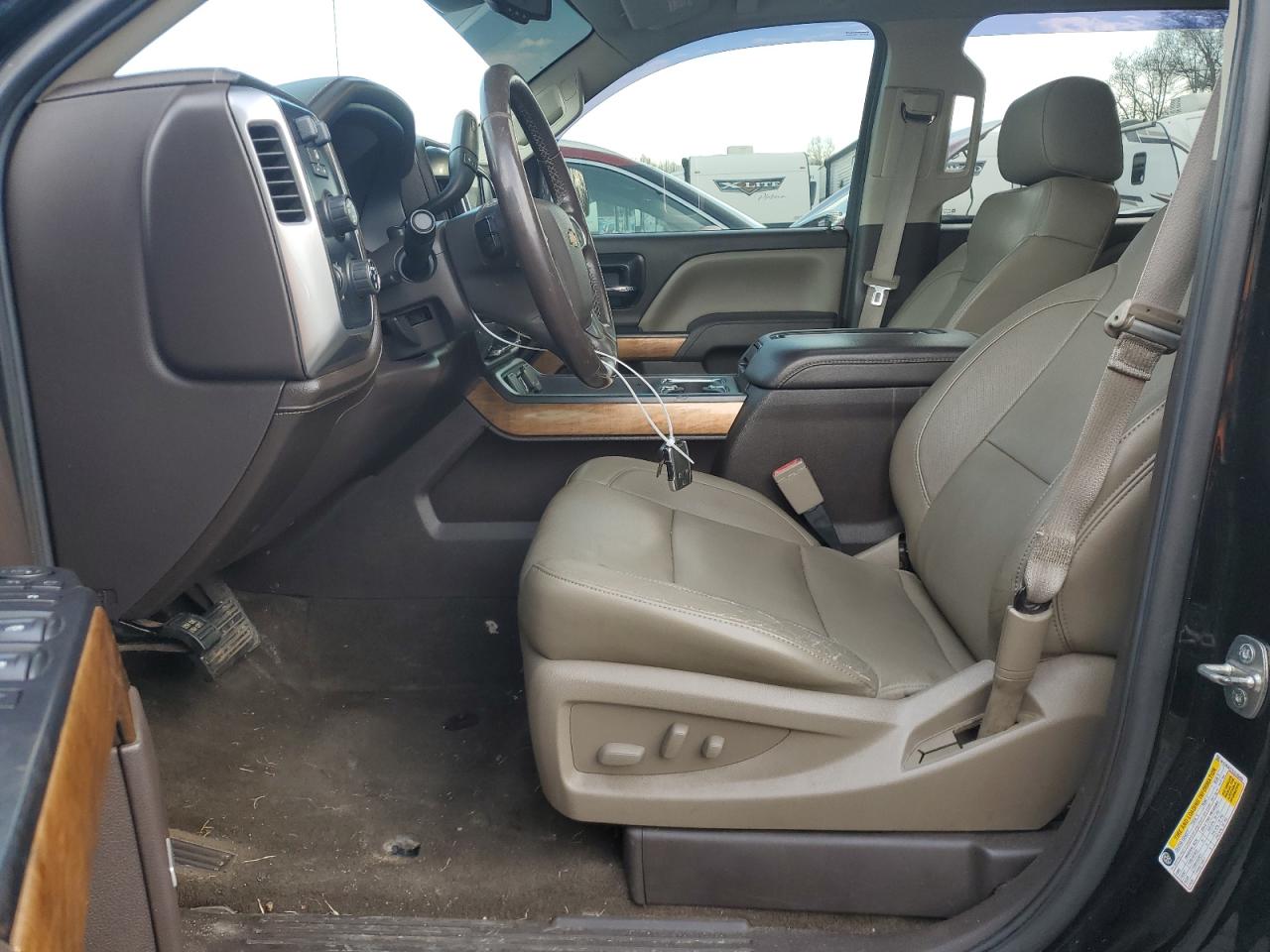2014 Chevrolet Silverado VIN 3GCUKSEC7EG245469 Copart auction photo, side damage thumbnail 7