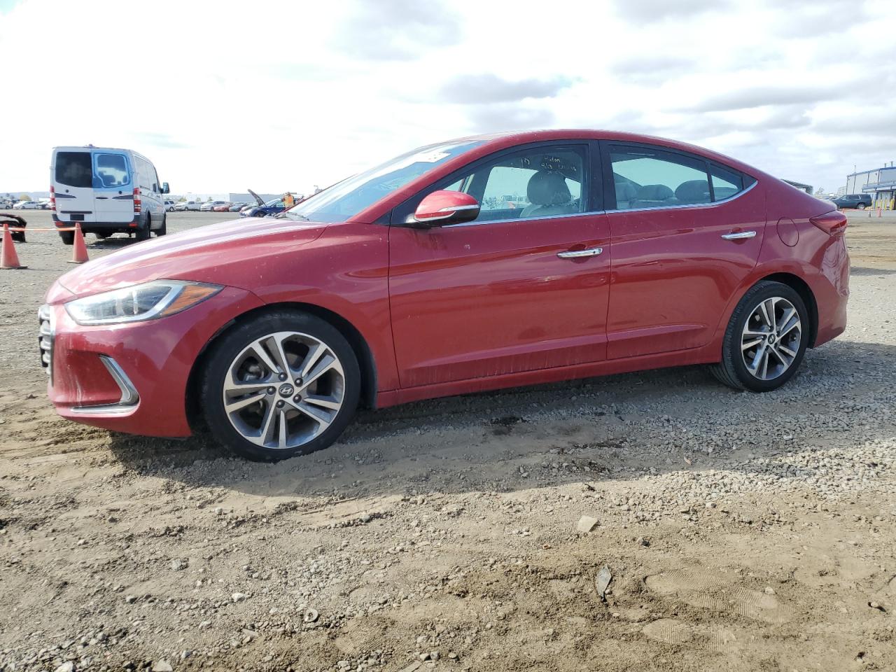 2017 Hyundai Elantra VIN KMHD84LF1HU121038